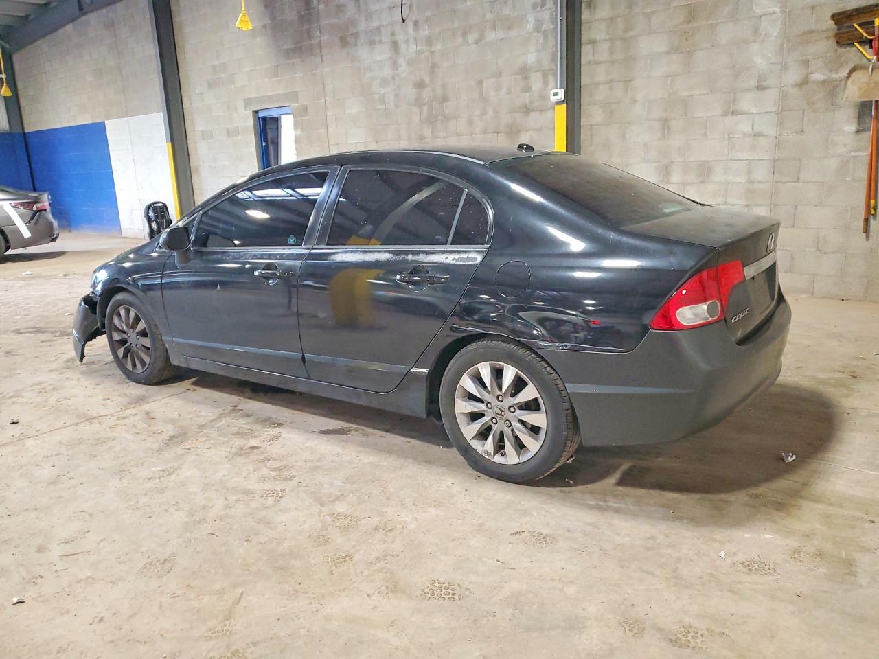 2011 Honda Civic Exl Black vin: 2HGFA1F92BH504150