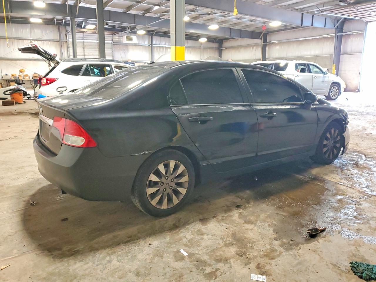 2011 Honda Civic Exl Black vin: 2HGFA1F92BH504150
