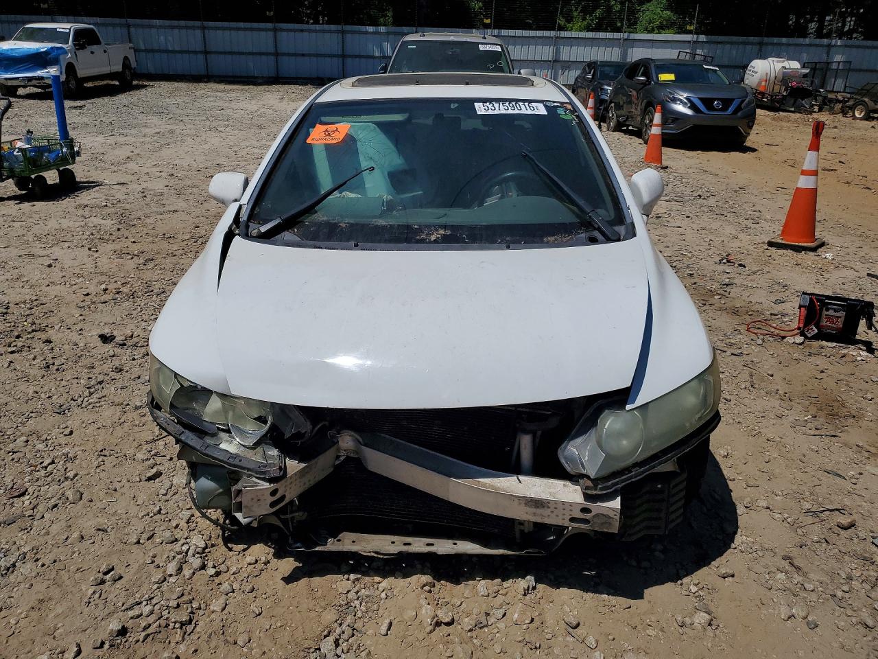 2011 Honda Civic Exl White vin: 2HGFA1F92BH519442