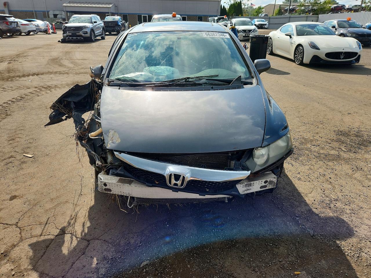 2010 Honda Civic Exl Gray vin: 2HGFA1F93AH502292