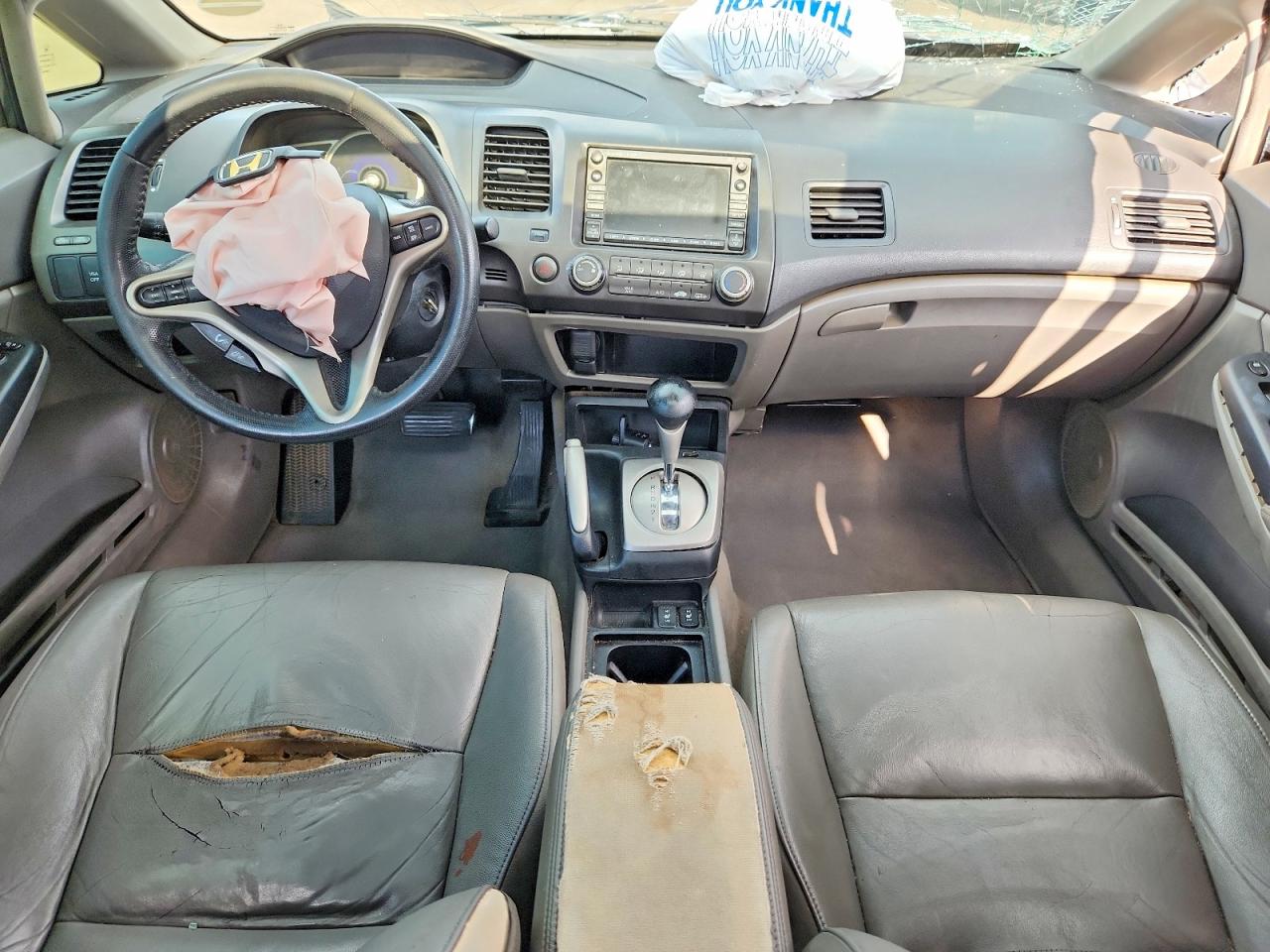 2010 Honda Civic Exl Gray vin: 2HGFA1F93AH502292