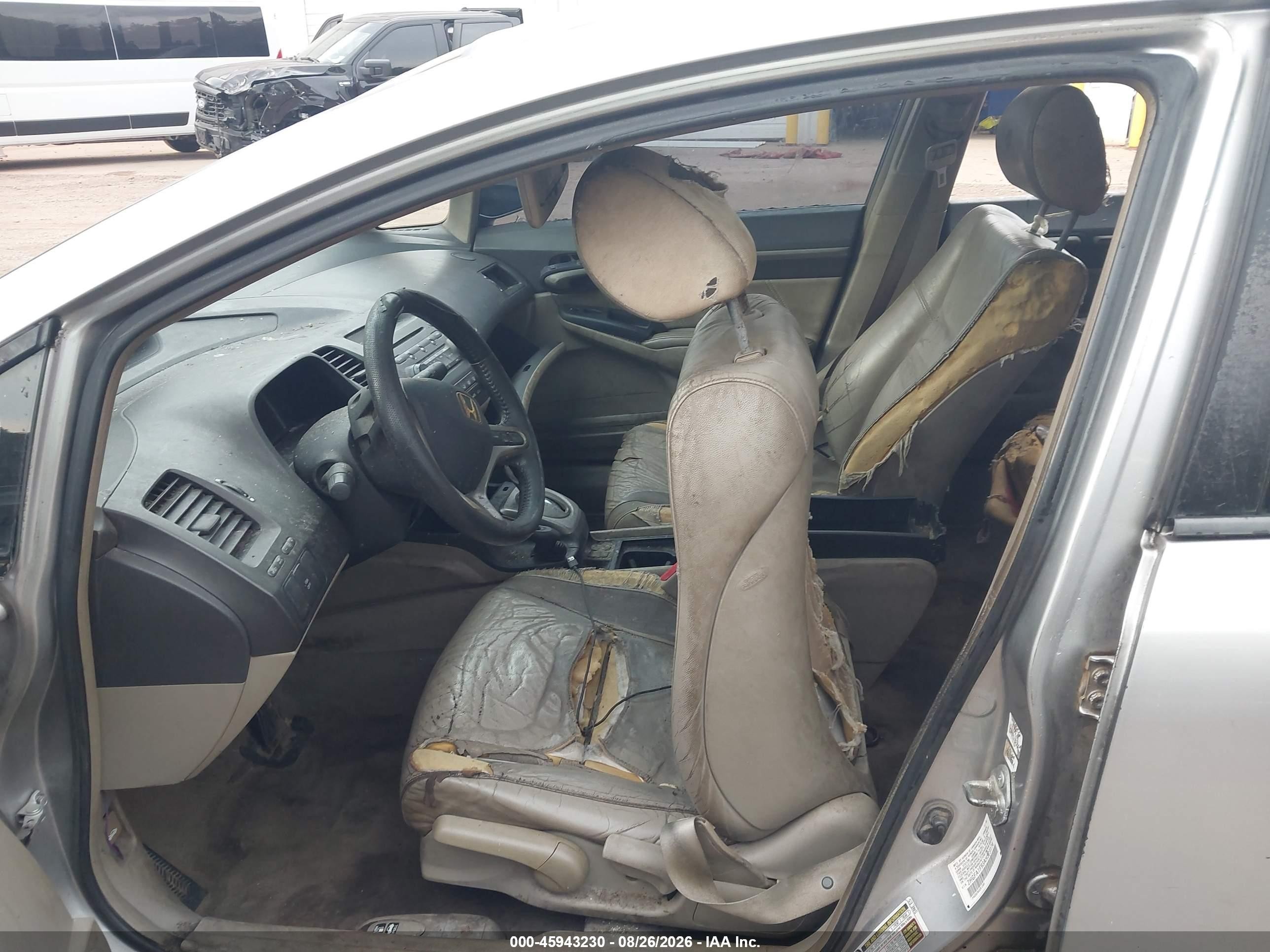 2010 Honda Civic Ex-l Silver vin: 2HGFA1F93AH523174