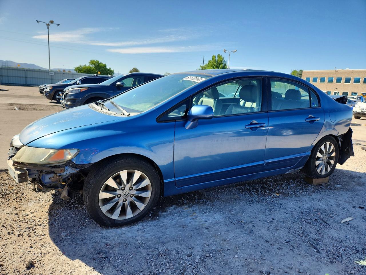 2010 Honda Civic Exl Blue vin: 2HGFA1F94AH505220