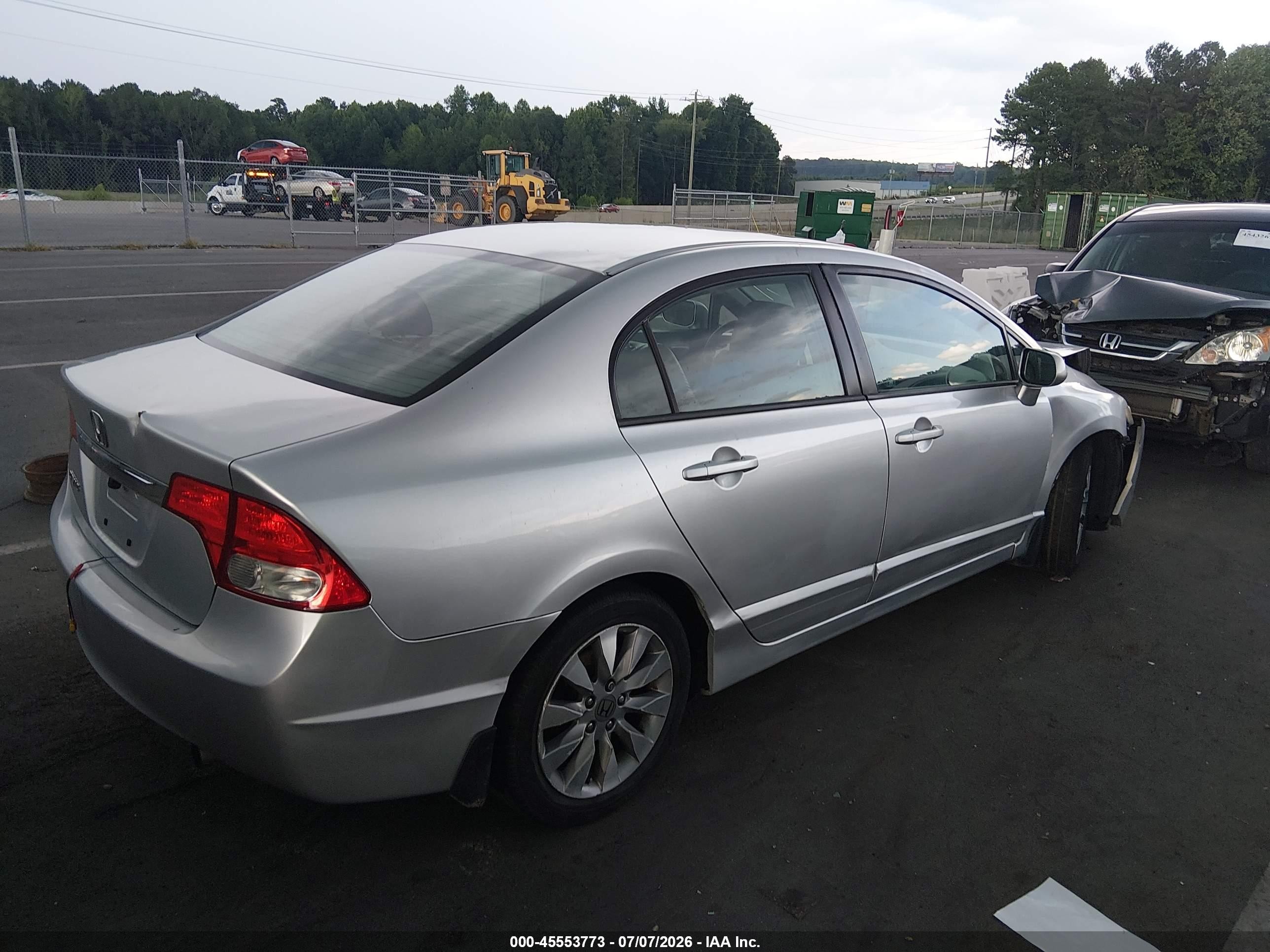 2011 Honda Civic Ex-l Серебряный vin: 2HGFA1F94BH512704