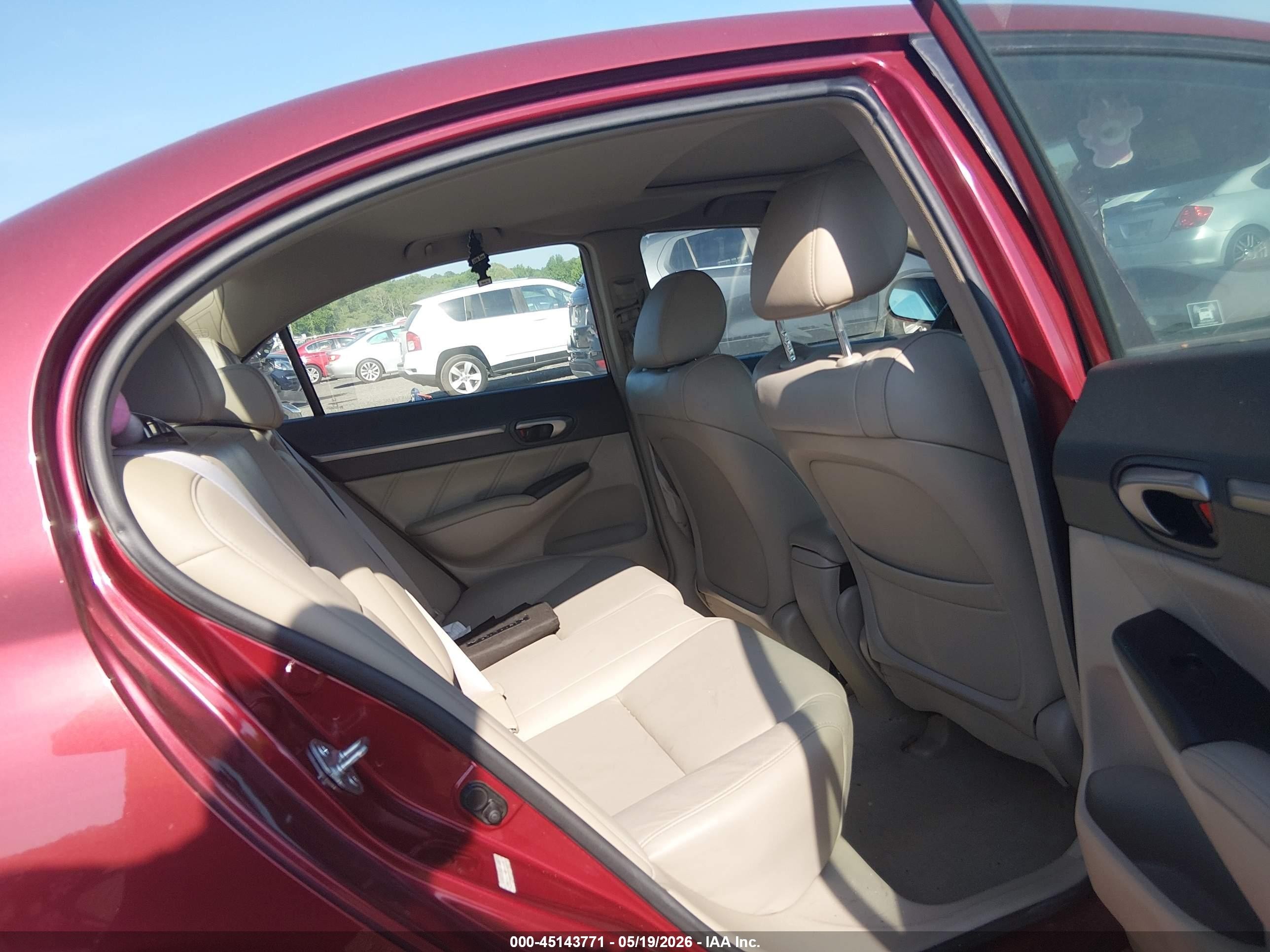 2011 Honda Civic Ex-l Maroon vin: 2HGFA1F94BH518275