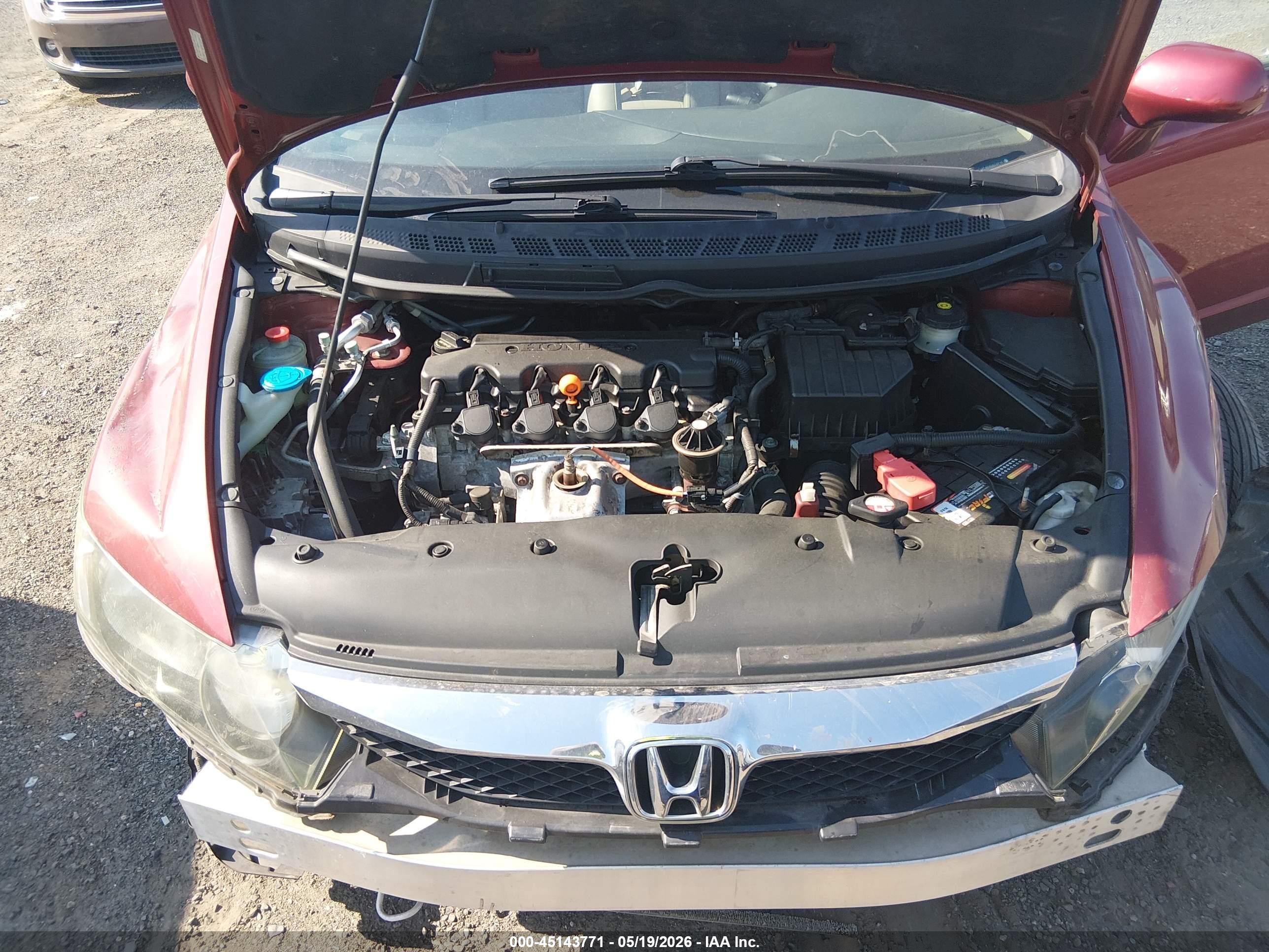 2011 Honda Civic Ex-l Maroon vin: 2HGFA1F94BH518275