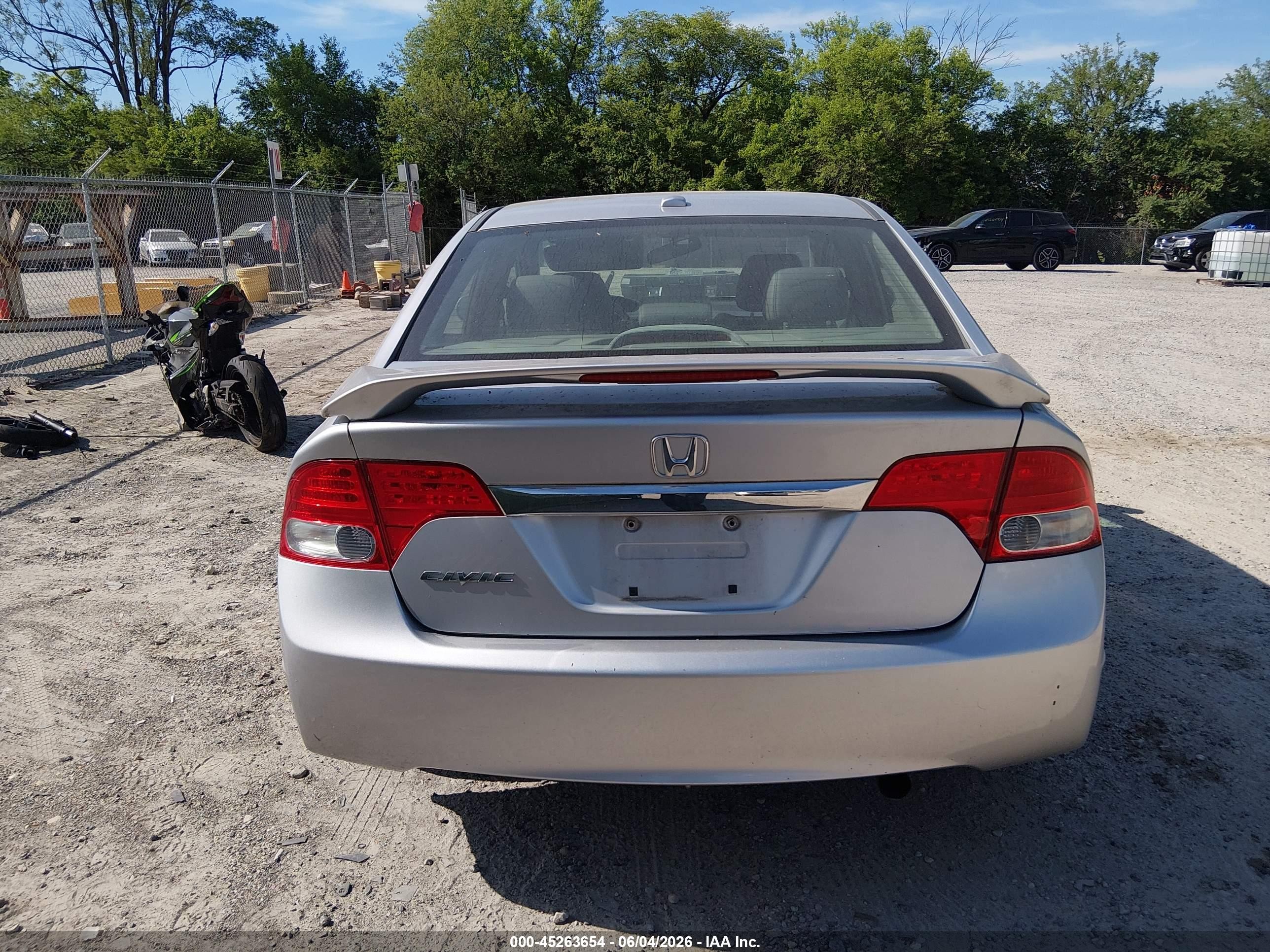 2010 Honda Civic Ex-l Silver vin: 2HGFA1F95AH555513