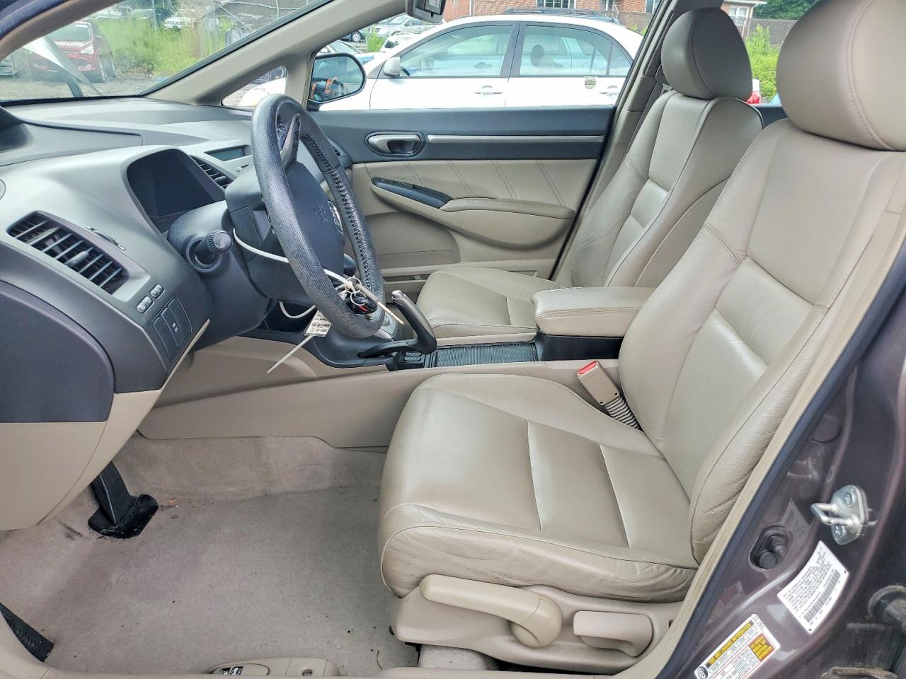 2011 Honda Civic Exl Gray vin: 2HGFA1F95BH504210