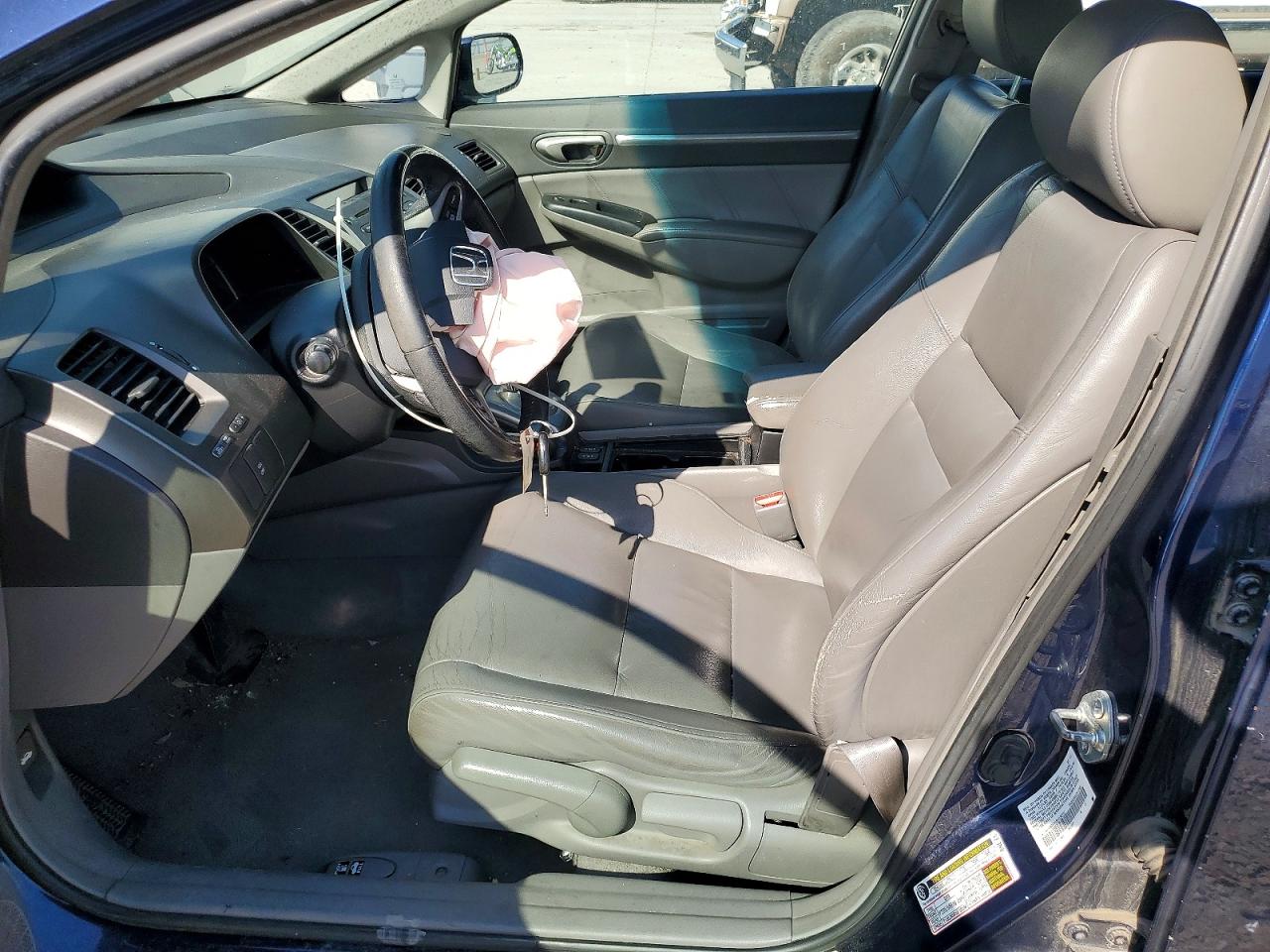 2011 Honda Civic Exl Blue vin: 2HGFA1F95BH538597