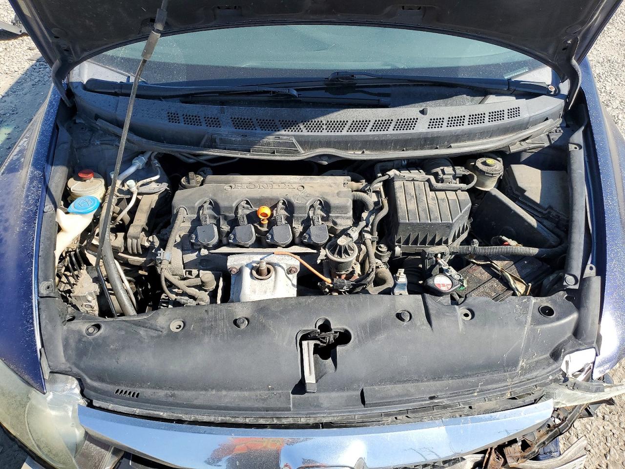2011 Honda Civic Exl Blue vin: 2HGFA1F95BH538597