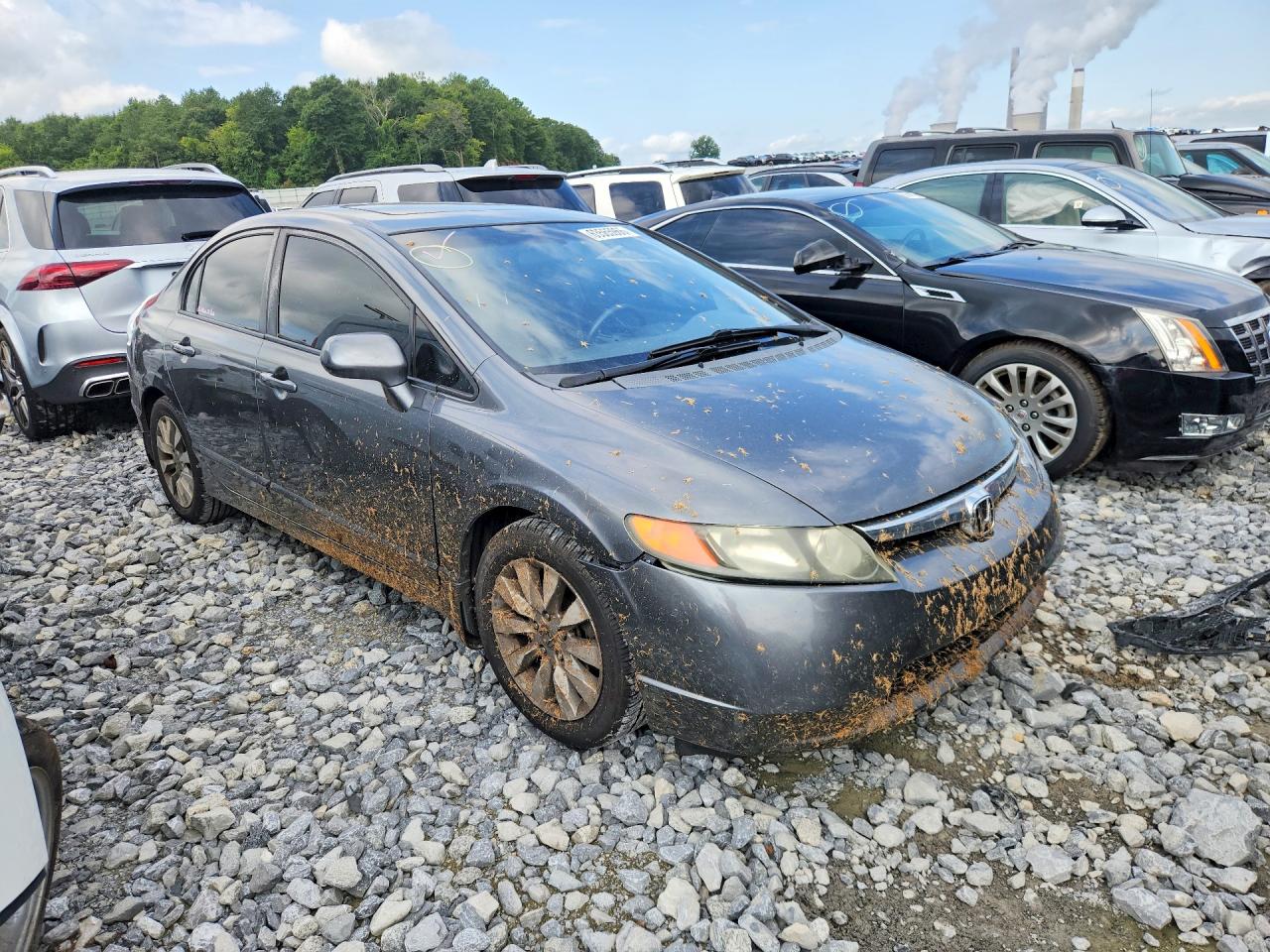 2010 Honda Civic Exl Gray vin: 2HGFA1F96AH308744