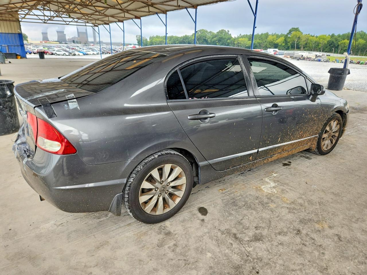 2010 Honda Civic Exl Gray vin: 2HGFA1F96AH308744