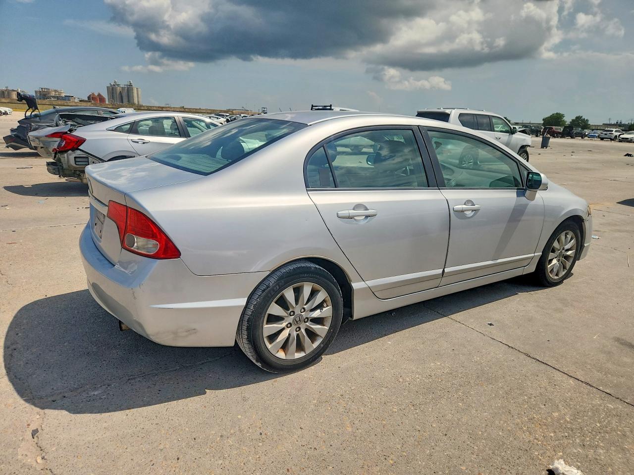 2010 Honda Civic Exl Серебряный vin: 2HGFA1F96AH502559