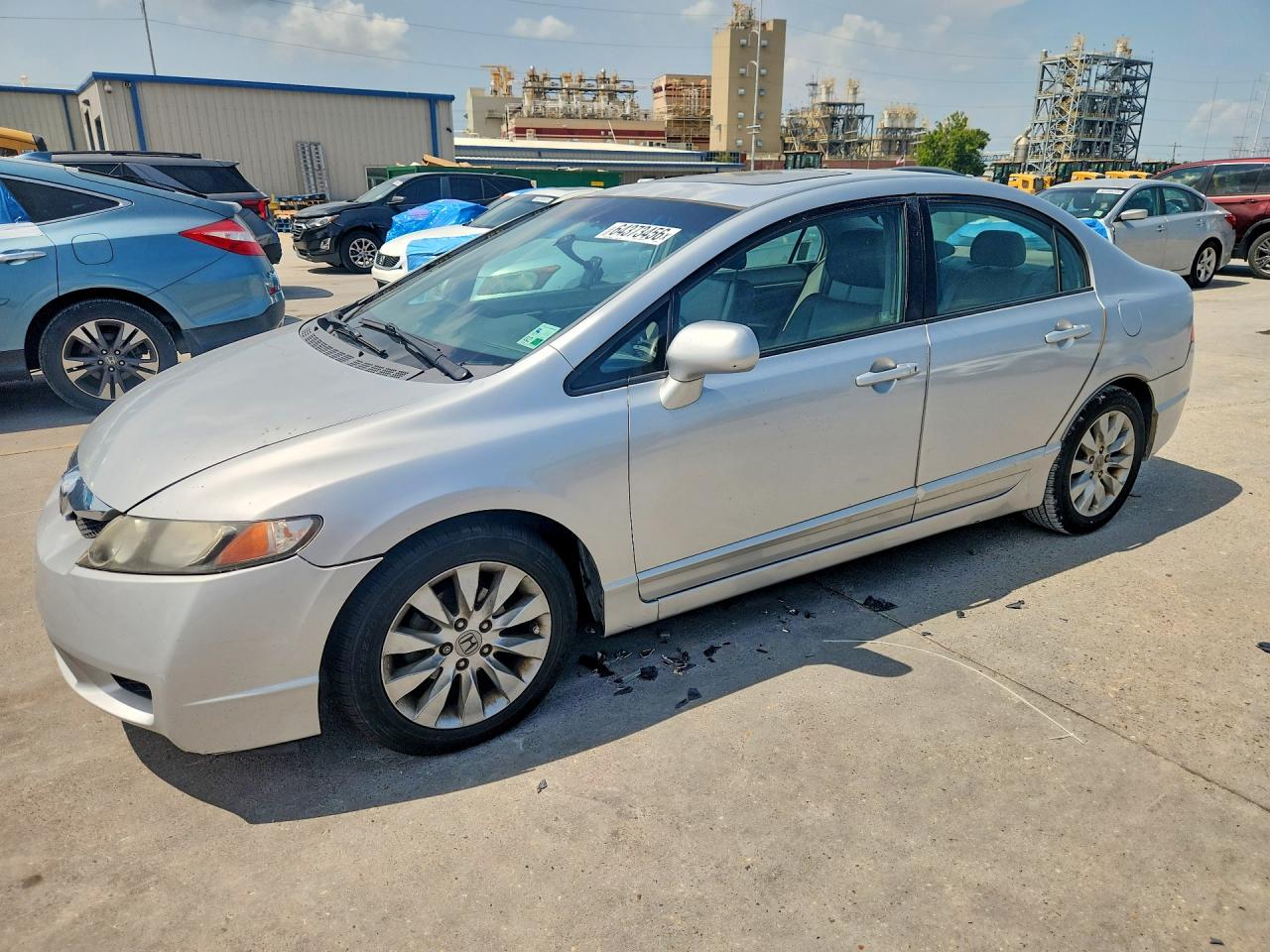 2010 Honda Civic Exl Silver vin: 2HGFA1F96AH502559