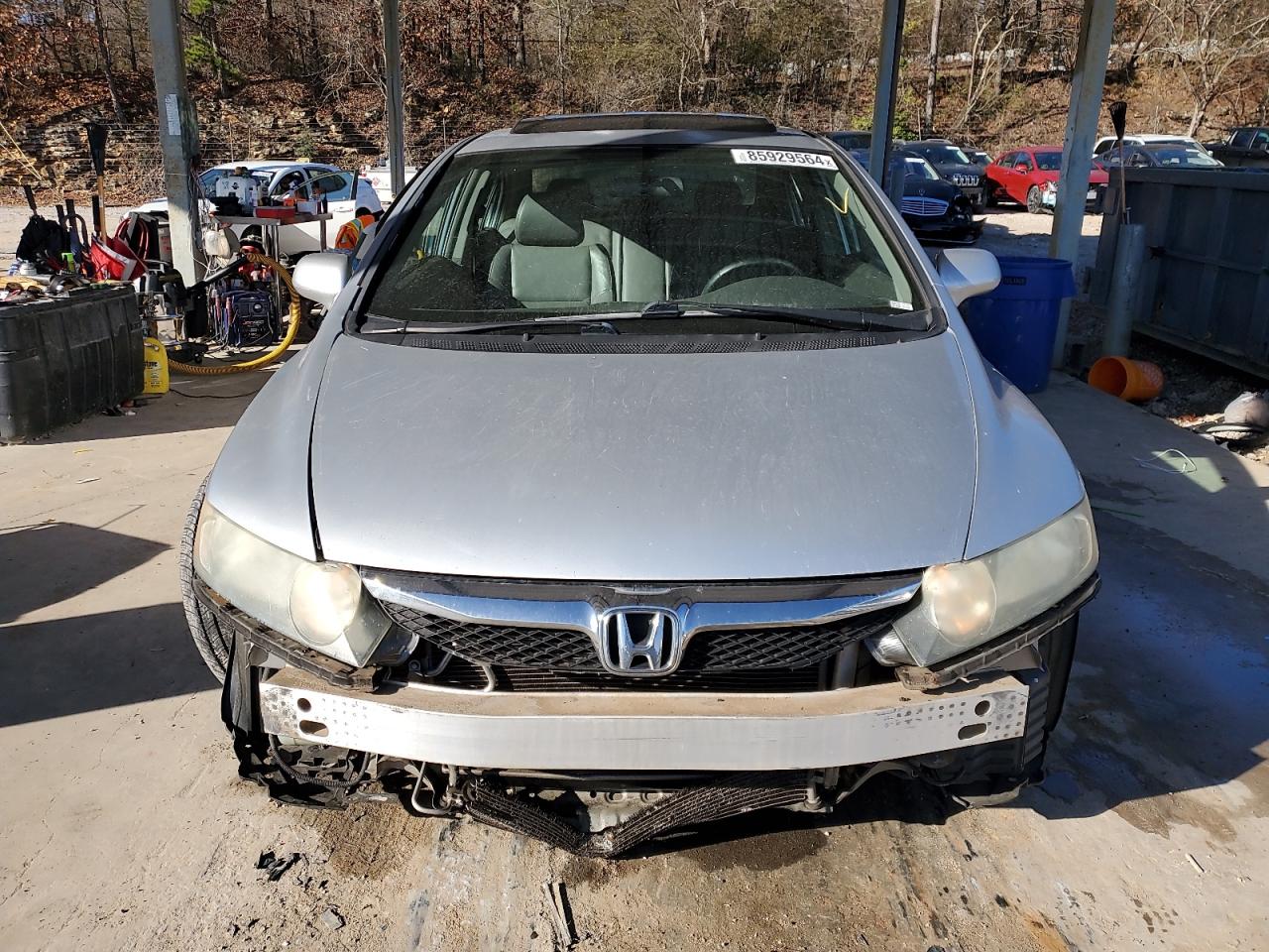 2011 Honda Civic Exl Silver vin: 2HGFA1F96BH519072