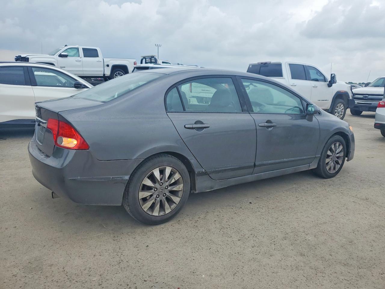 2010 Honda Civic Exl Gray vin: 2HGFA1F97AH527163