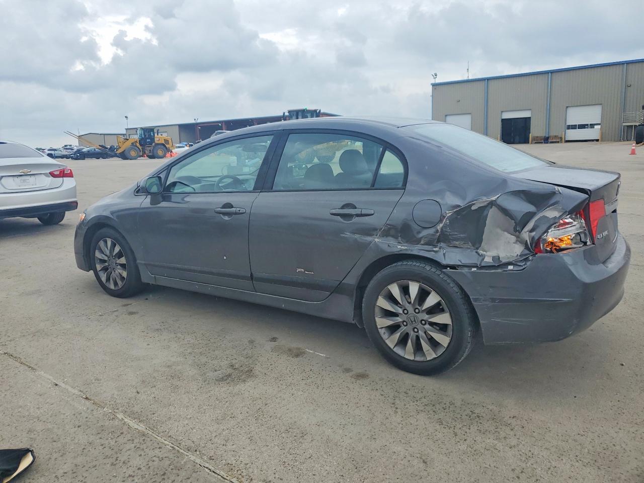 2010 Honda Civic Exl Gray vin: 2HGFA1F97AH527163