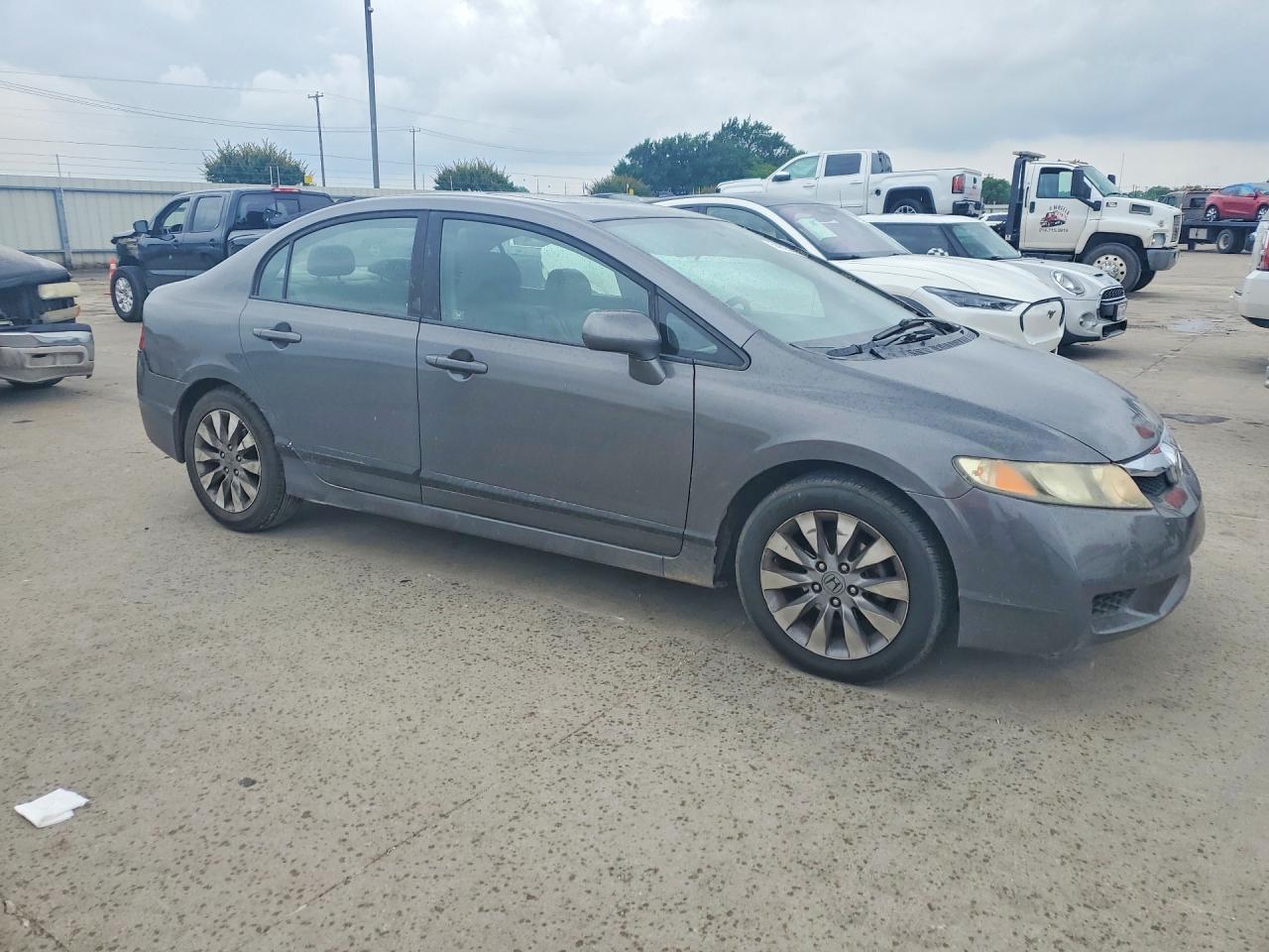 2010 Honda Civic Exl Gray vin: 2HGFA1F97AH527163
