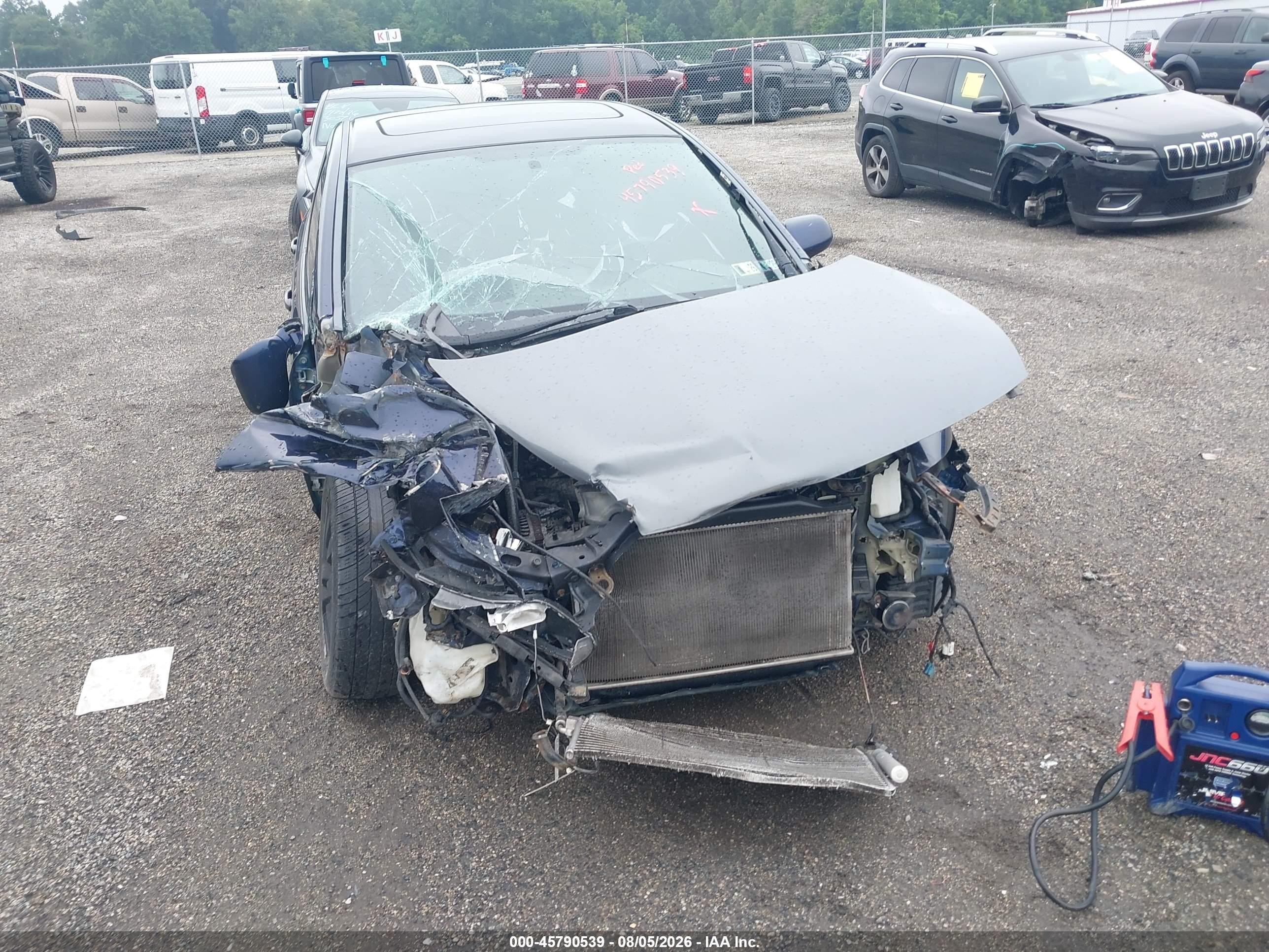 2010 Honda Civic Ex-l Blue vin: 2HGFA1F97AH545694