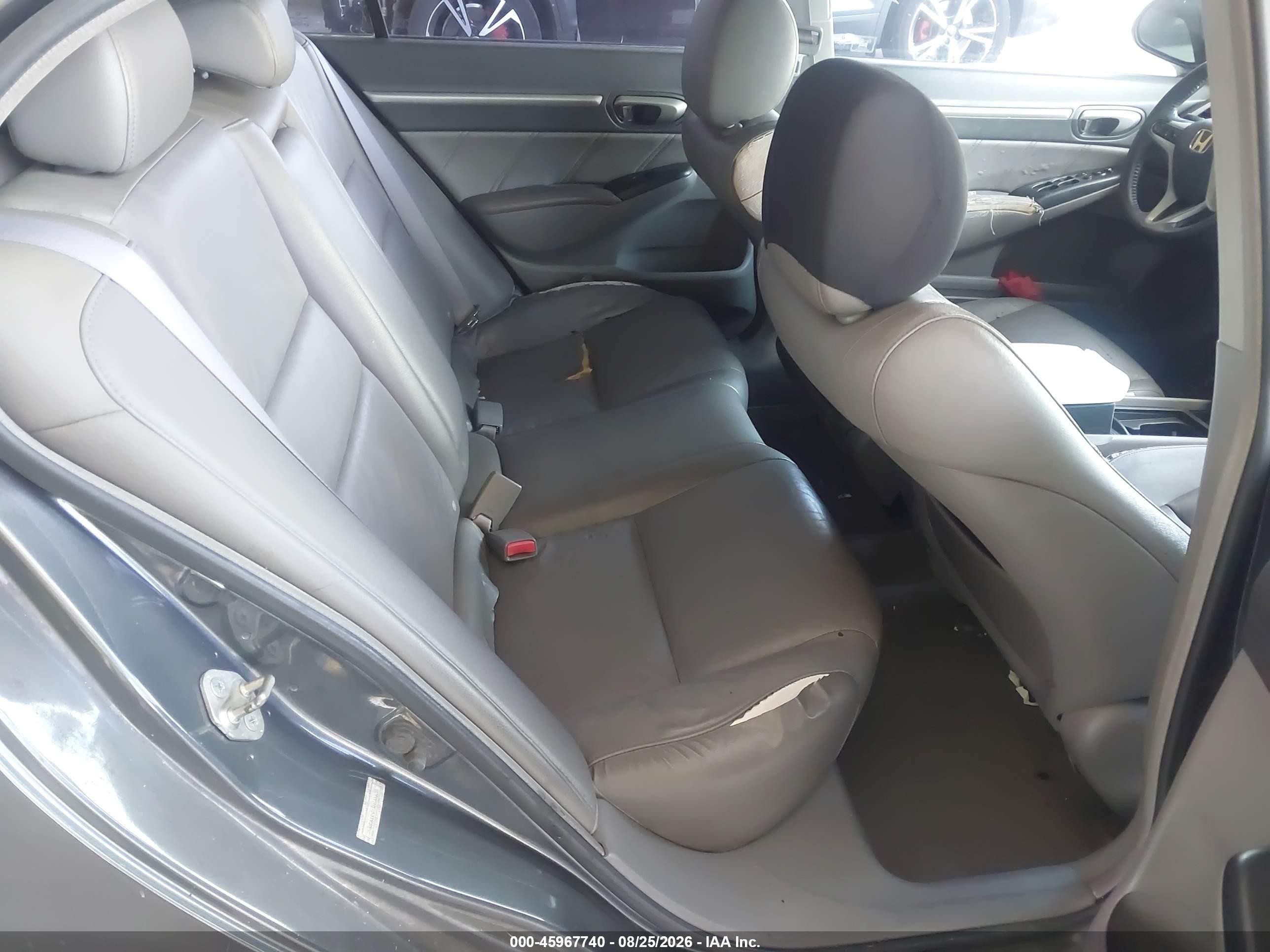 2010 Honda Civic Ex-l Gray vin: 2HGFA1F97AH546635