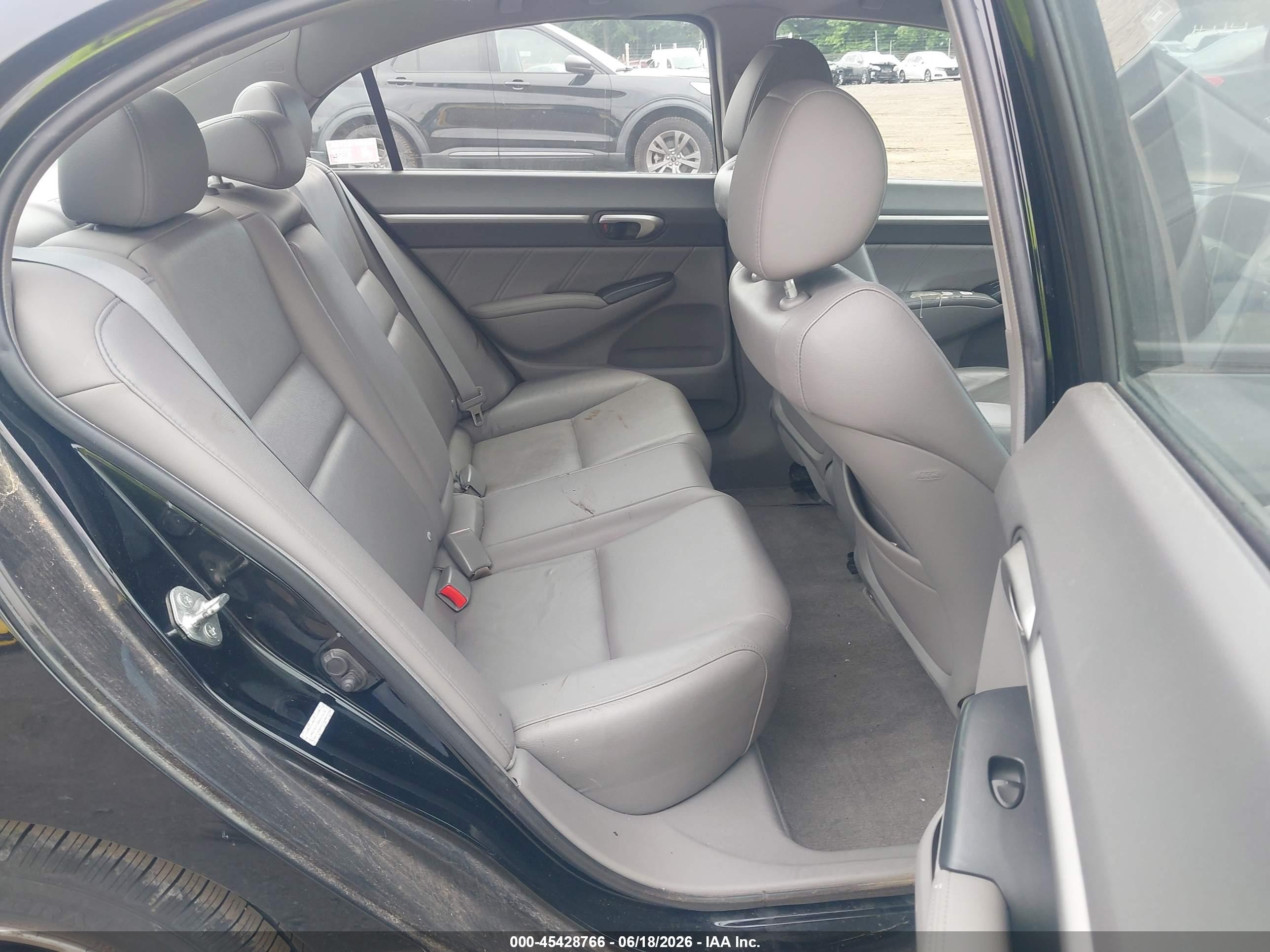 2010 Honda Civic Ex-l Black vin: 2HGFA1F98AH505270
