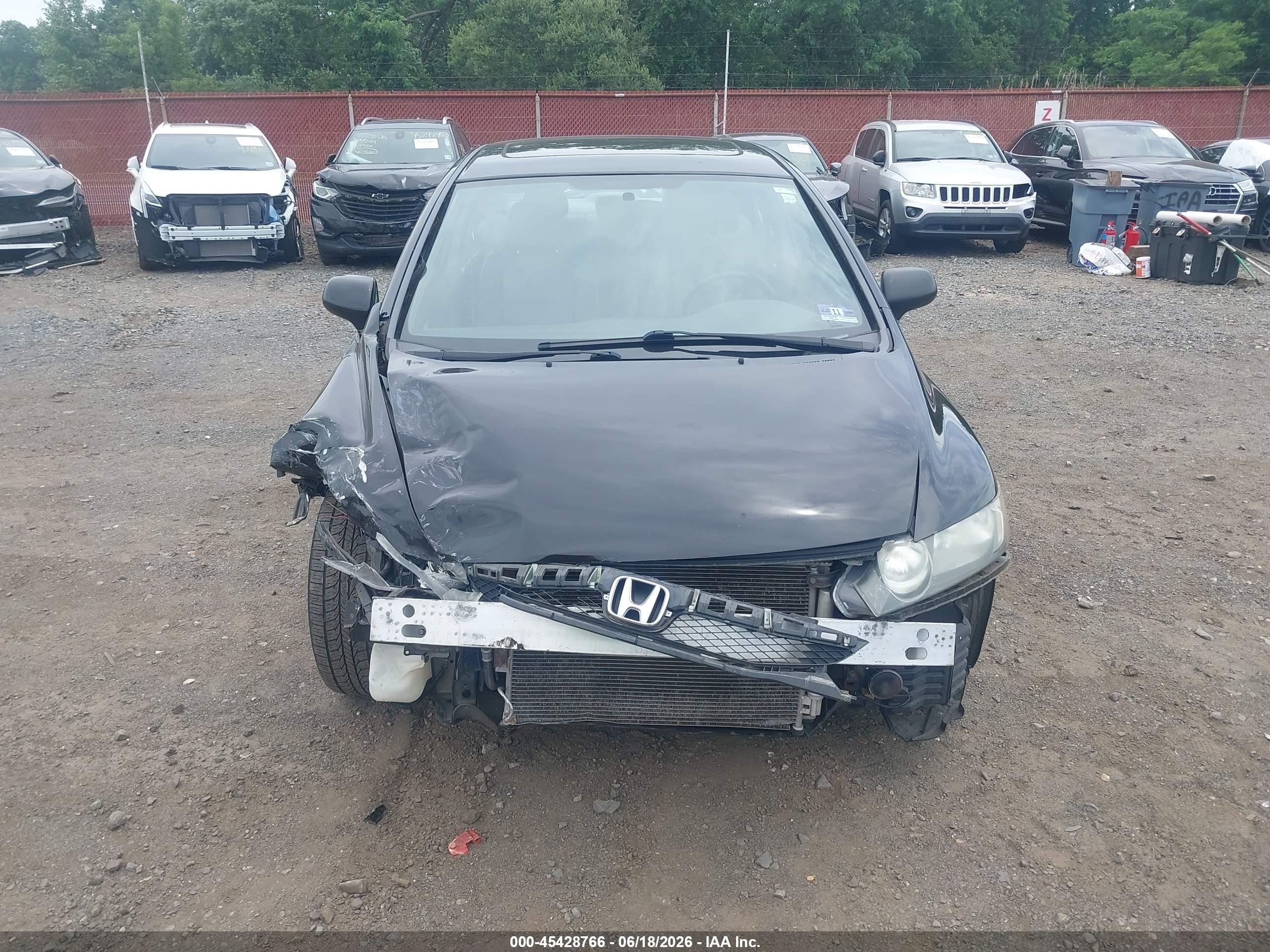 2010 Honda Civic Ex-l Black vin: 2HGFA1F98AH505270