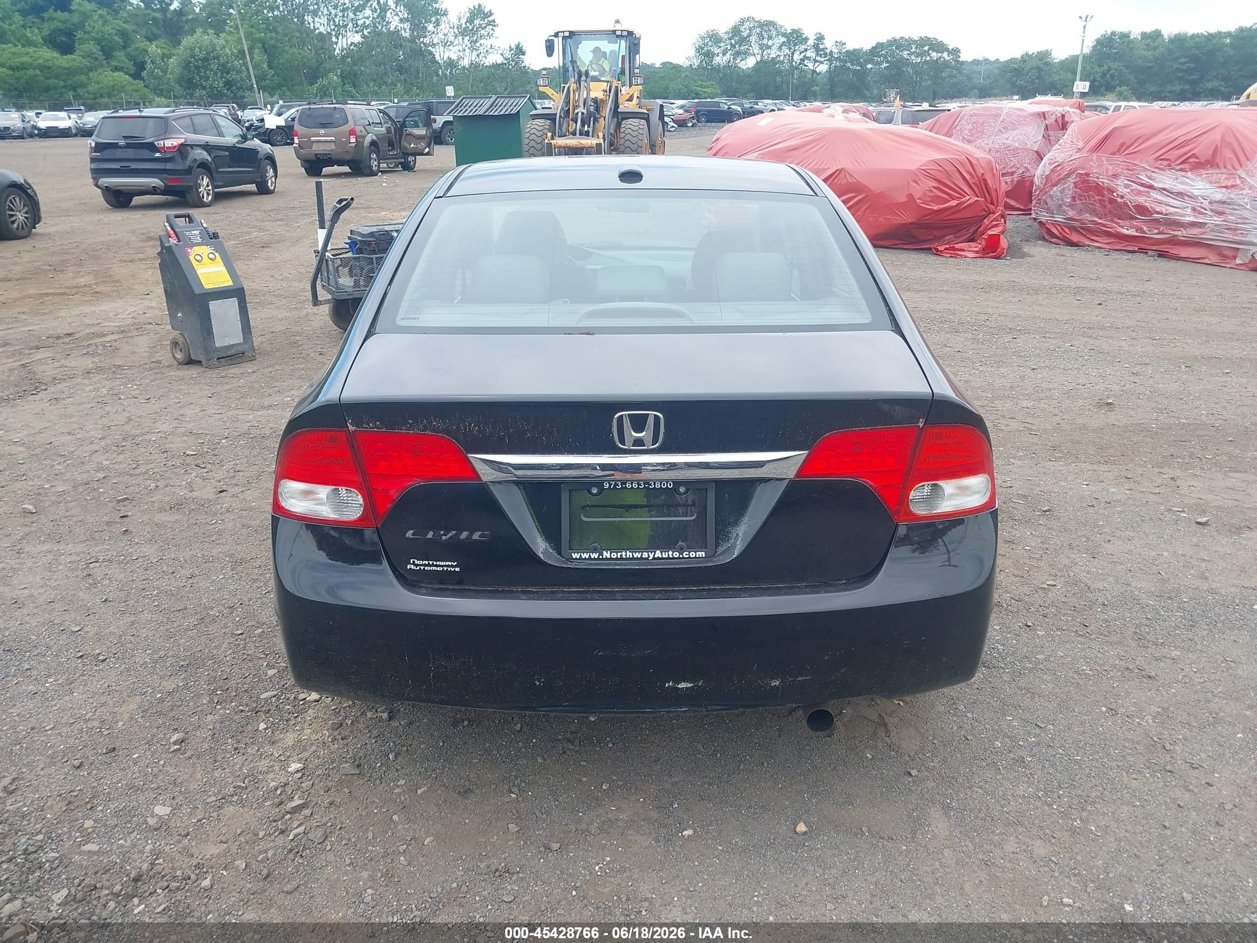 2010 Honda Civic Ex-l Black vin: 2HGFA1F98AH505270