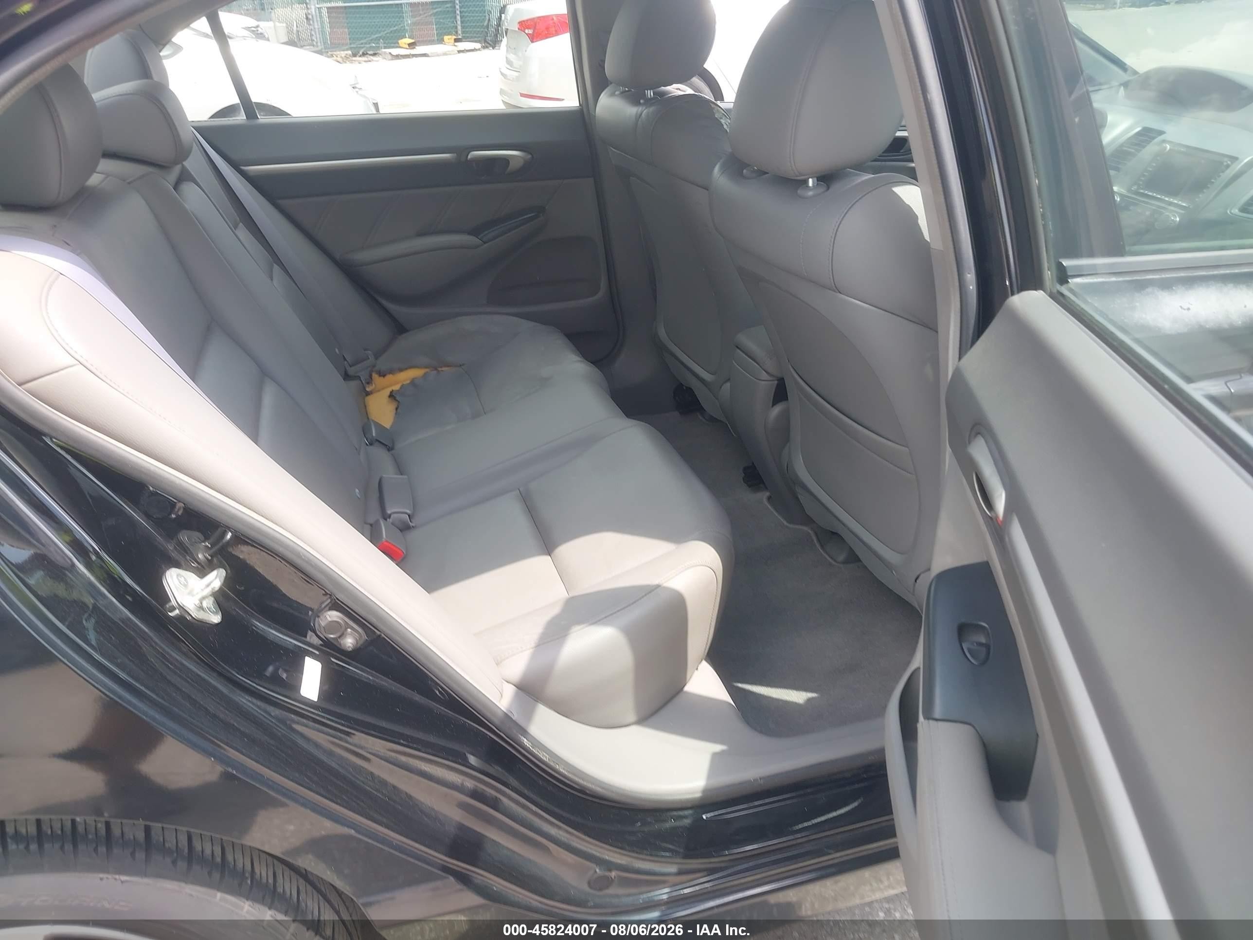 2010 Honda Civic Ex-l Black vin: 2HGFA1F99AH564702