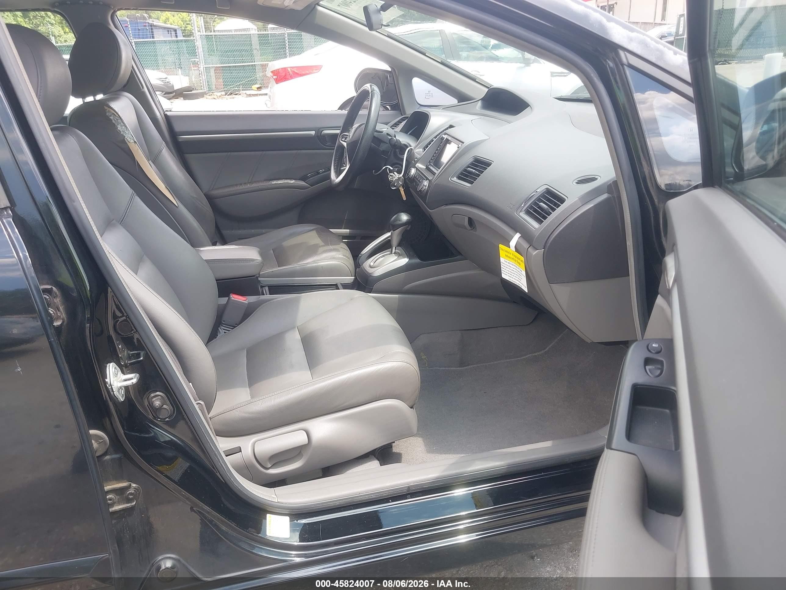 2010 Honda Civic Ex-l Black vin: 2HGFA1F99AH564702