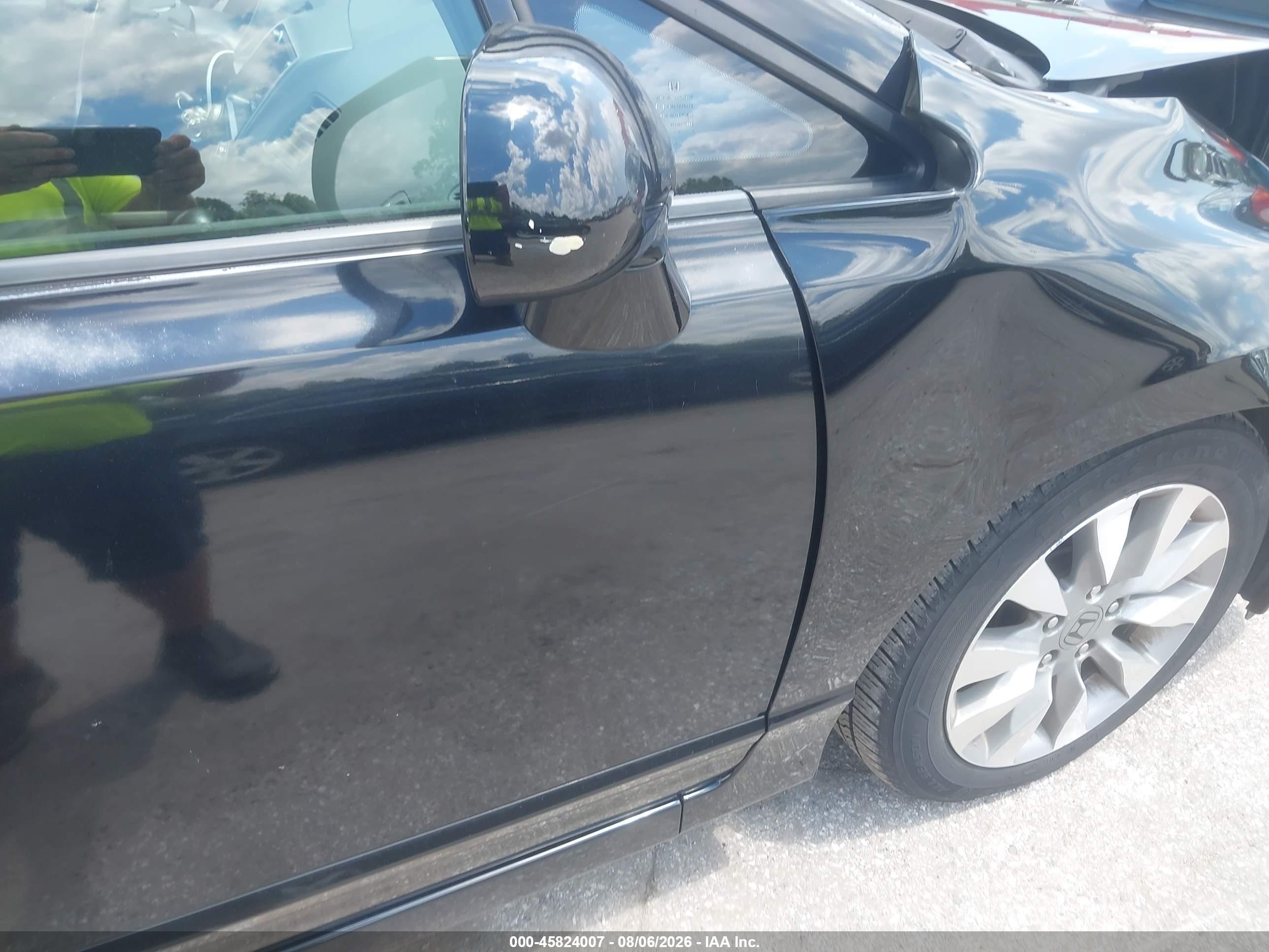 2010 Honda Civic Ex-l Black vin: 2HGFA1F99AH564702
