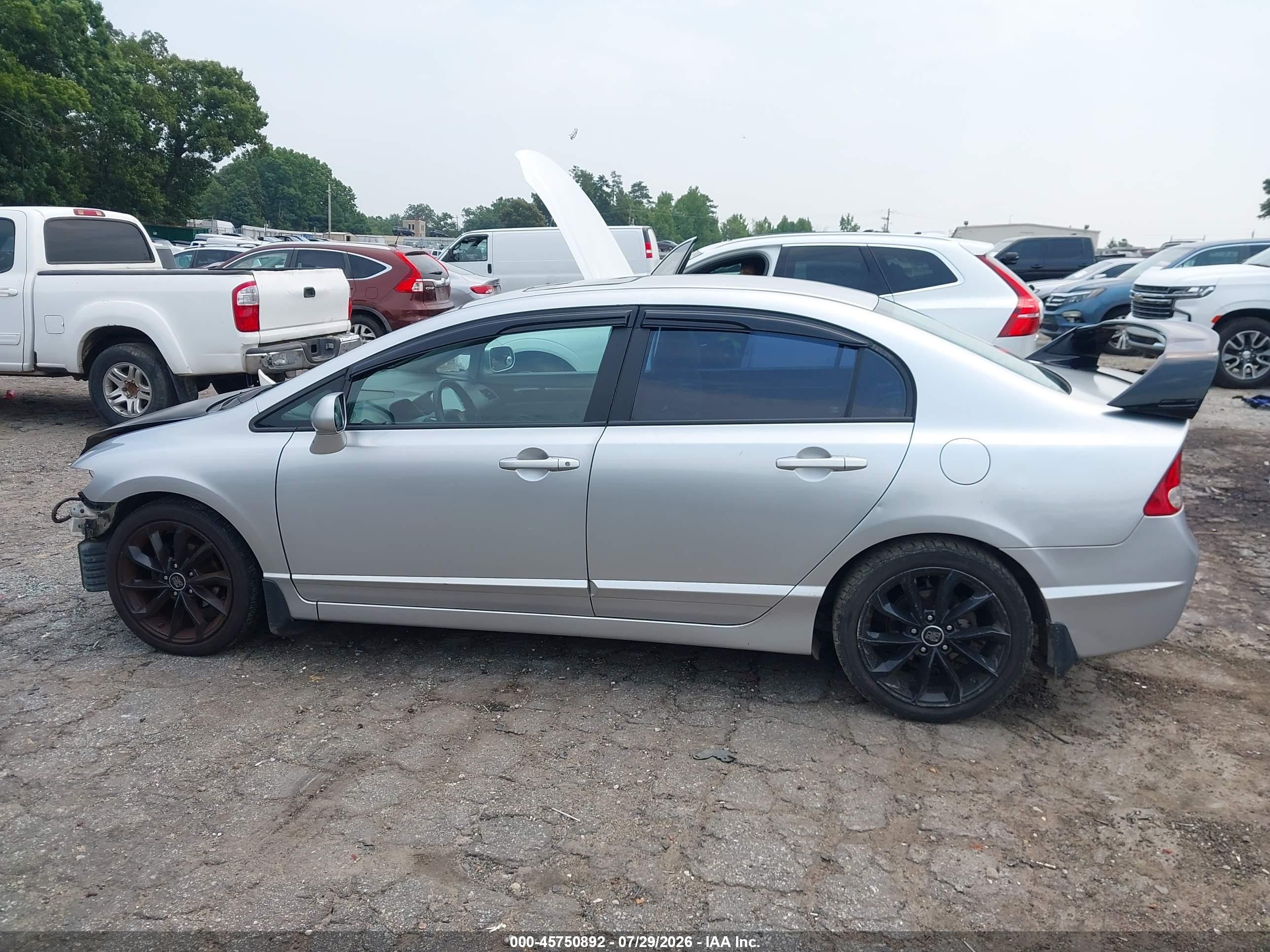 2011 Honda Civic Ex-l Серебряный vin: 2HGFA1F99BH502508