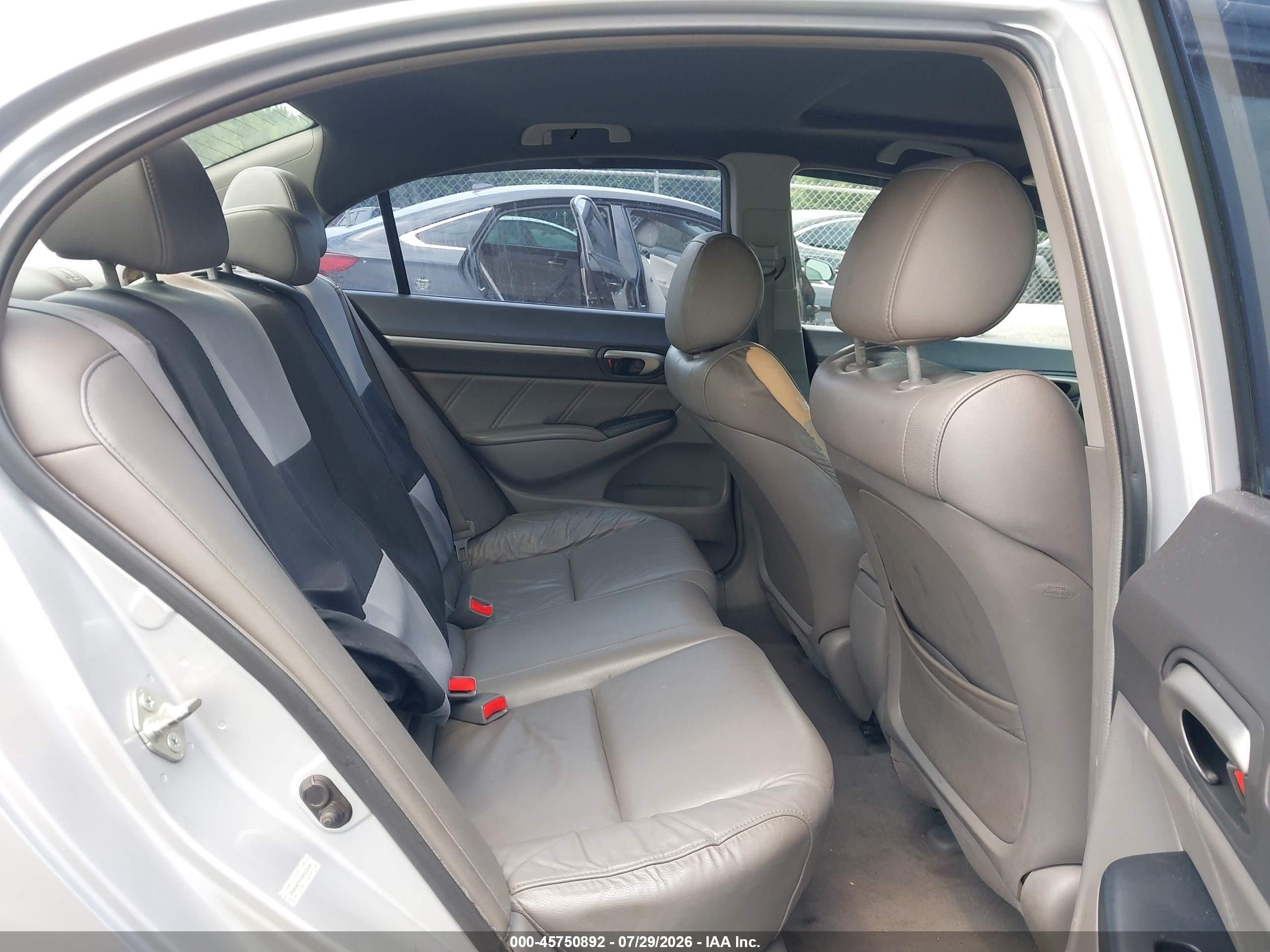 2011 Honda Civic Ex-l Серебряный vin: 2HGFA1F99BH502508