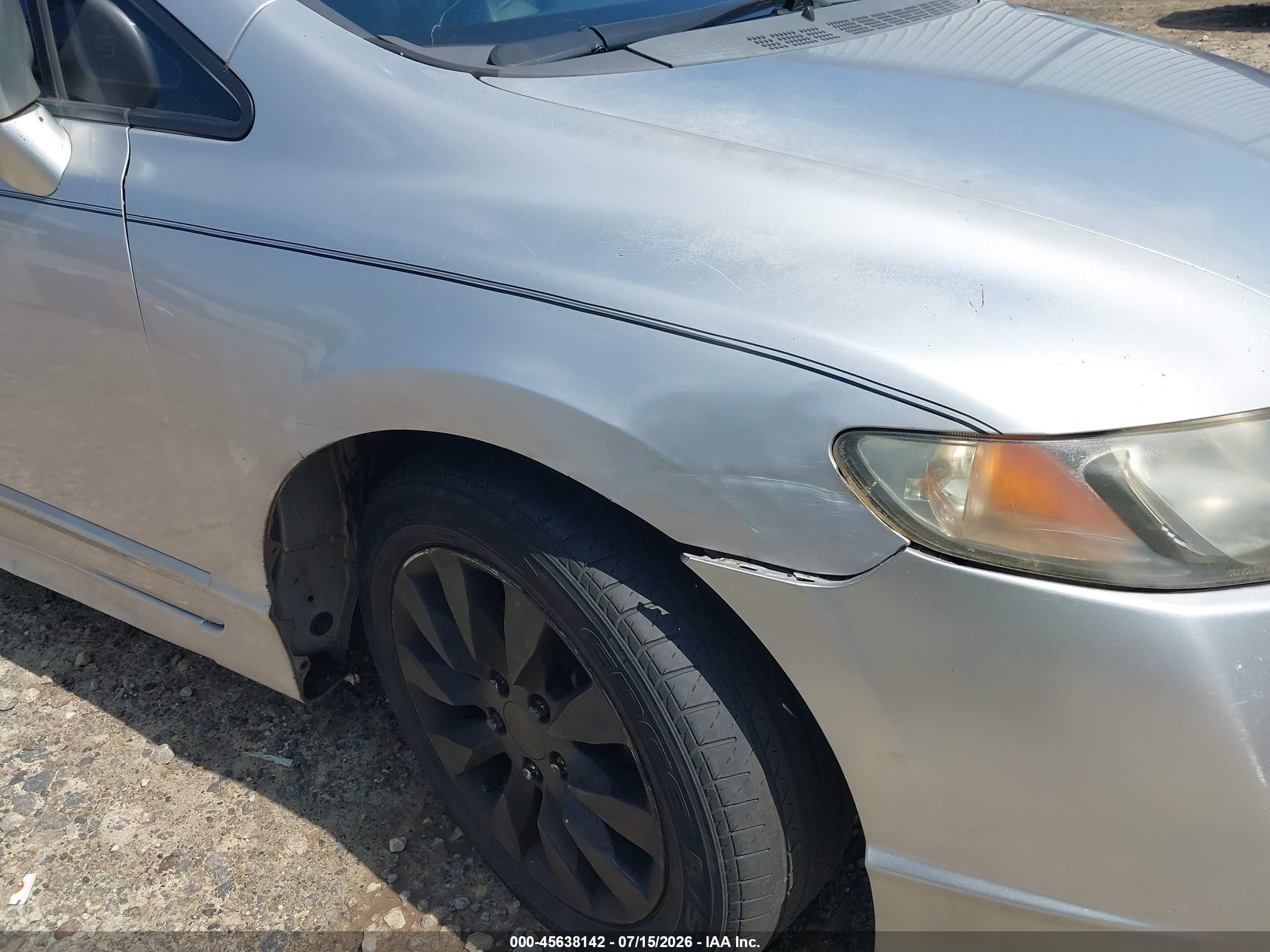 2010 Honda Civic Ex-l Silver vin: 2HGFA1F9XAH515119