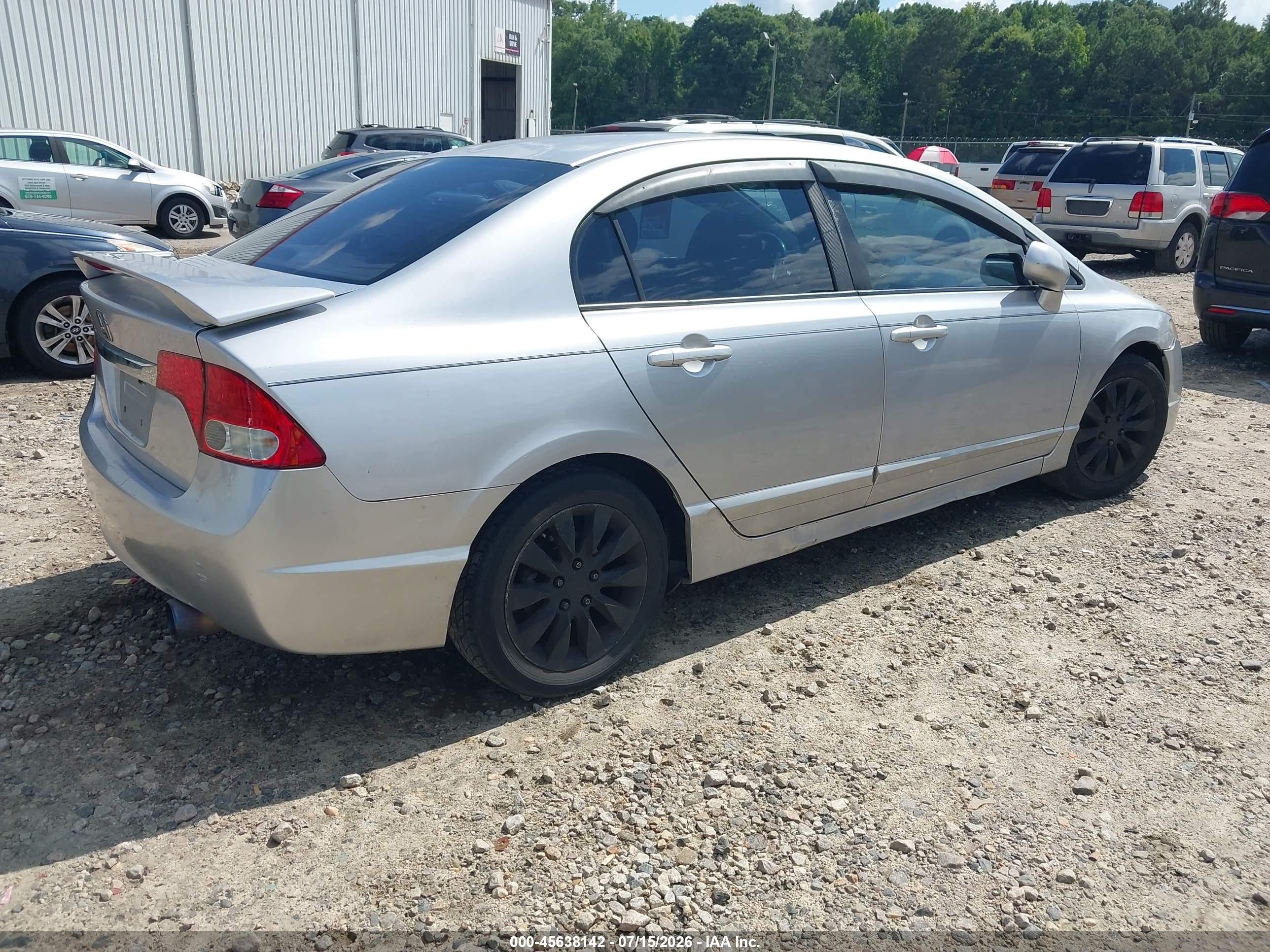 2010 Honda Civic Ex-l Silver vin: 2HGFA1F9XAH515119
