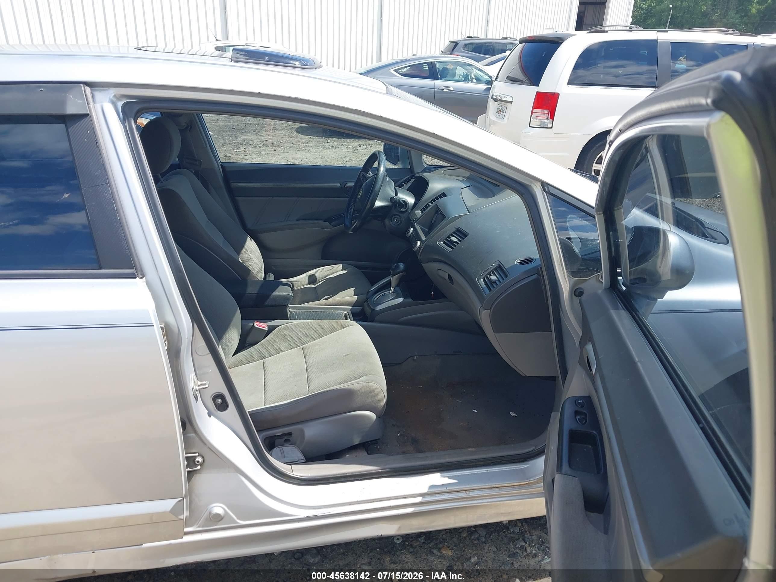 2010 Honda Civic Ex-l Silver vin: 2HGFA1F9XAH515119