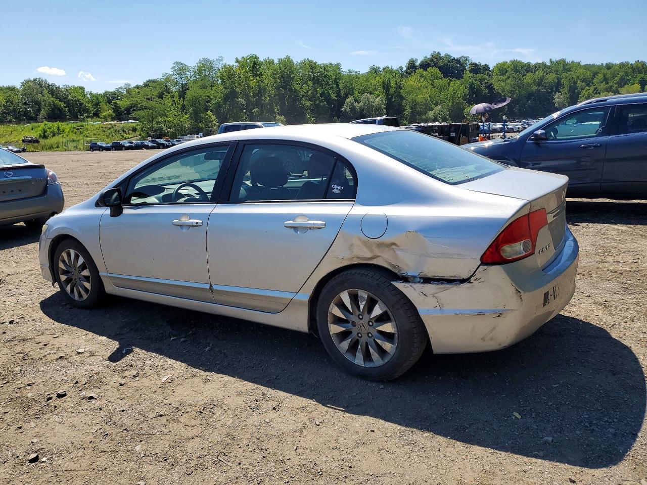 2011 Honda Civic Exl Silver vin: 2HGFA1F9XBH512707