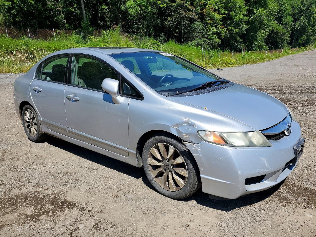 2011 Honda Civic Exl Silver vin: 2HGFA1F9XBH512707