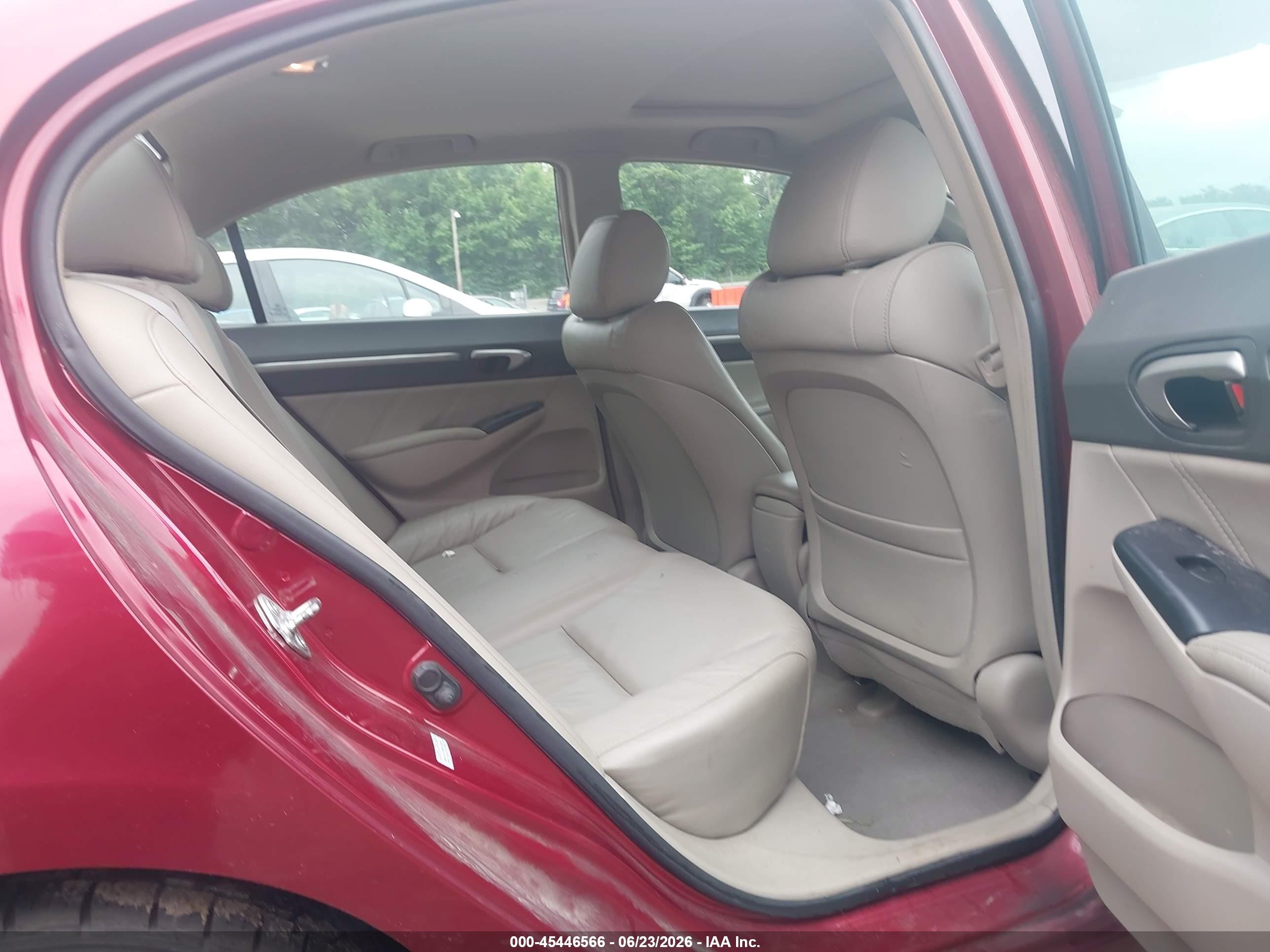 2011 Honda Civic Ex-l Красный vin: 2HGFA1F9XBH518295