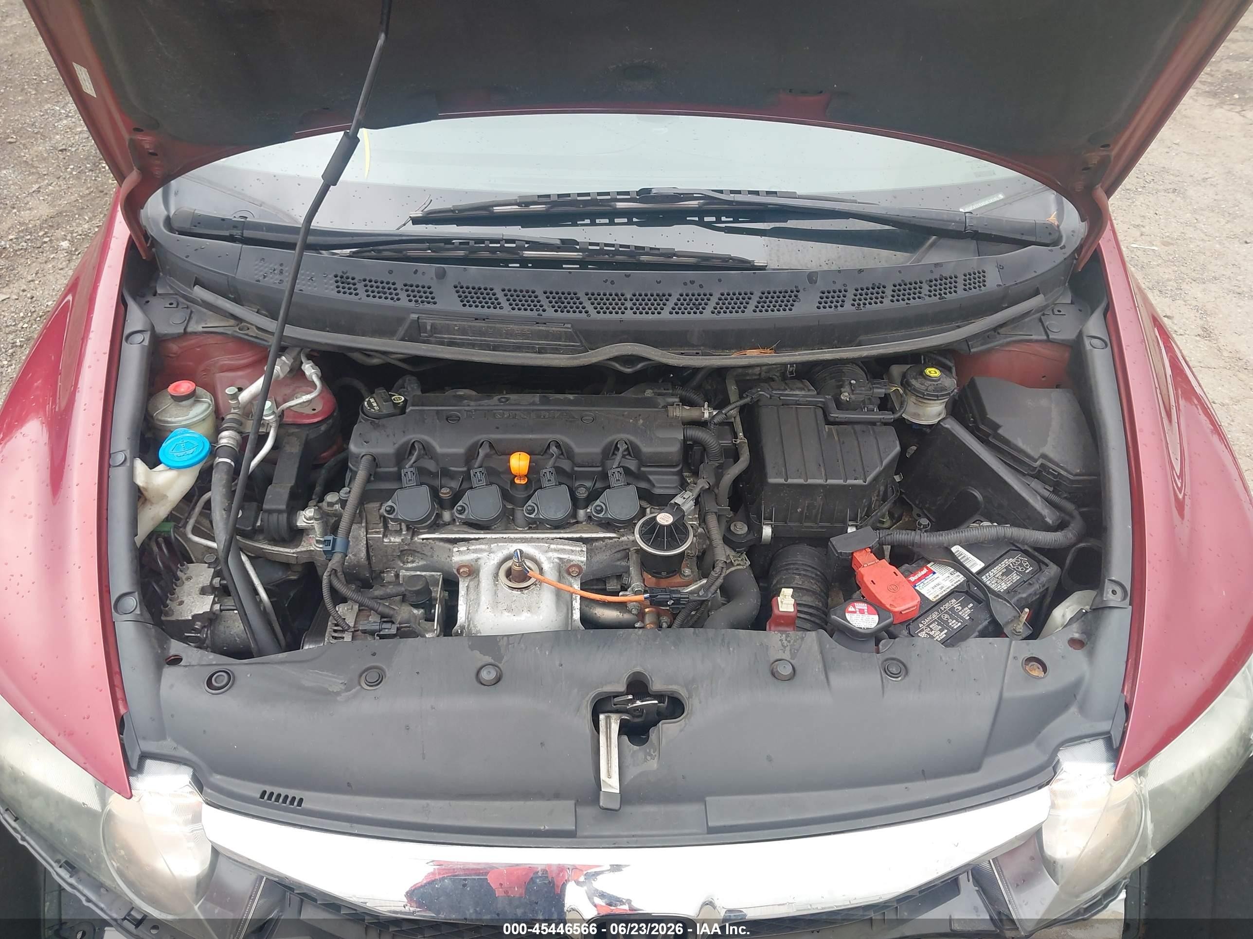 2011 Honda Civic Ex-l Красный vin: 2HGFA1F9XBH518295