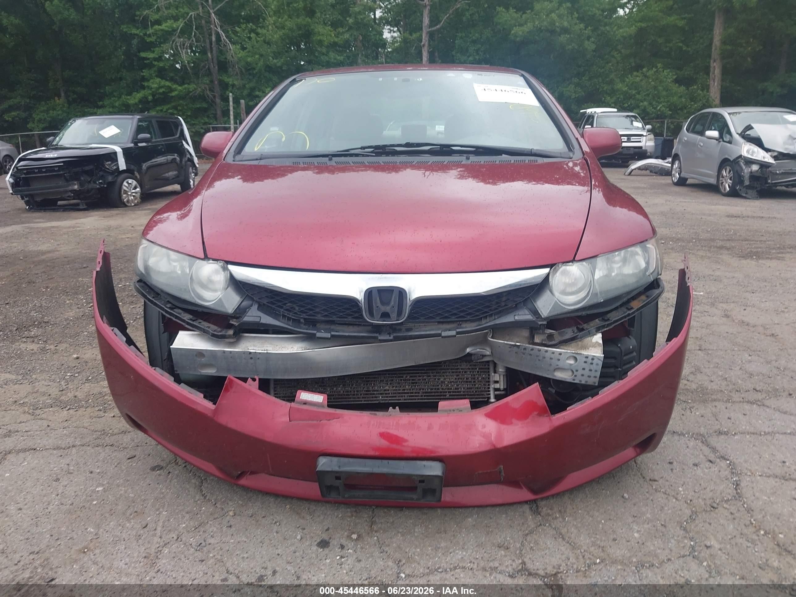 2011 Honda Civic Ex-l Красный vin: 2HGFA1F9XBH518295