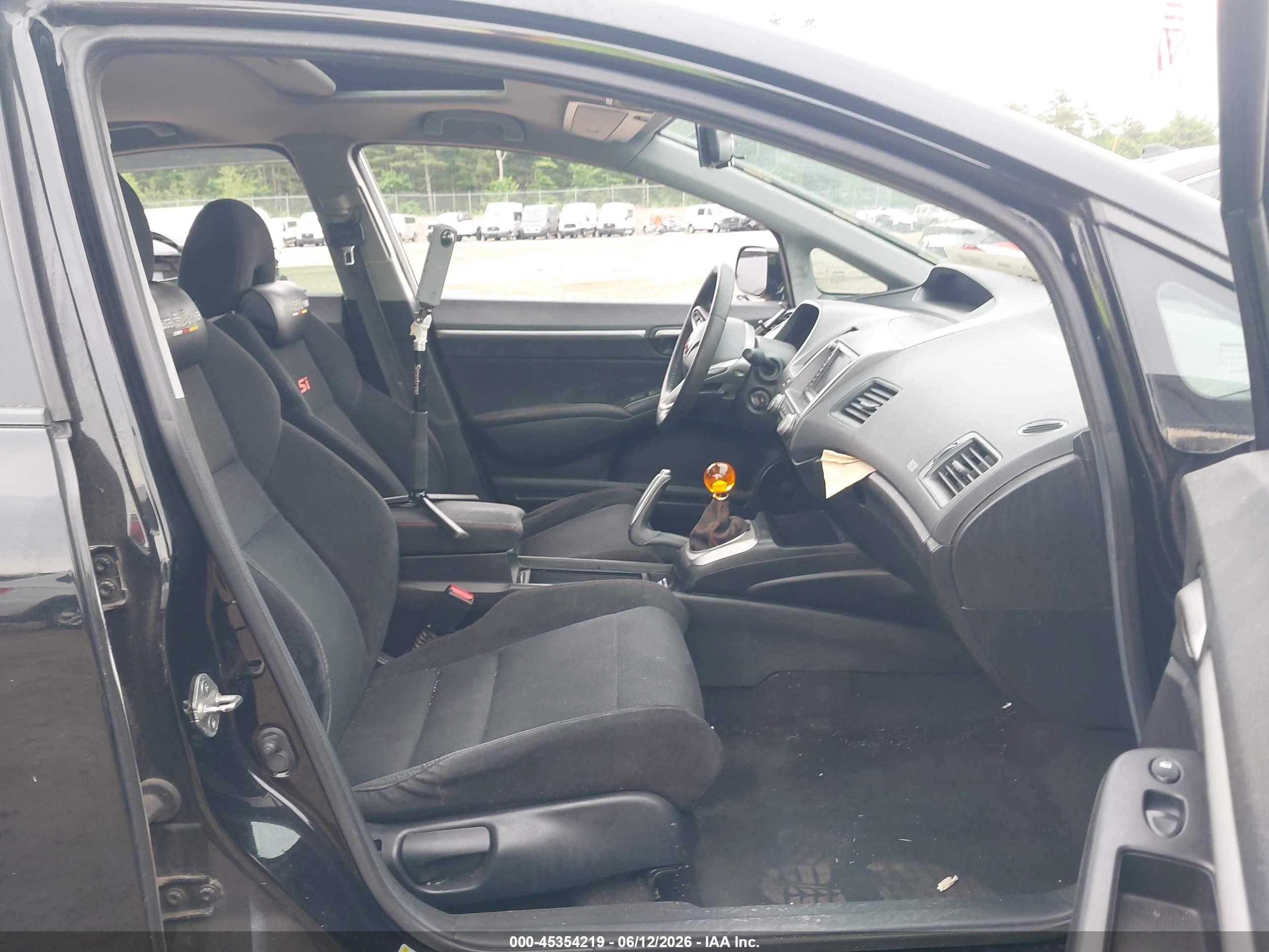 2008 Honda Civic Si/si Mugen Black vin: 2HGFA55508H704717