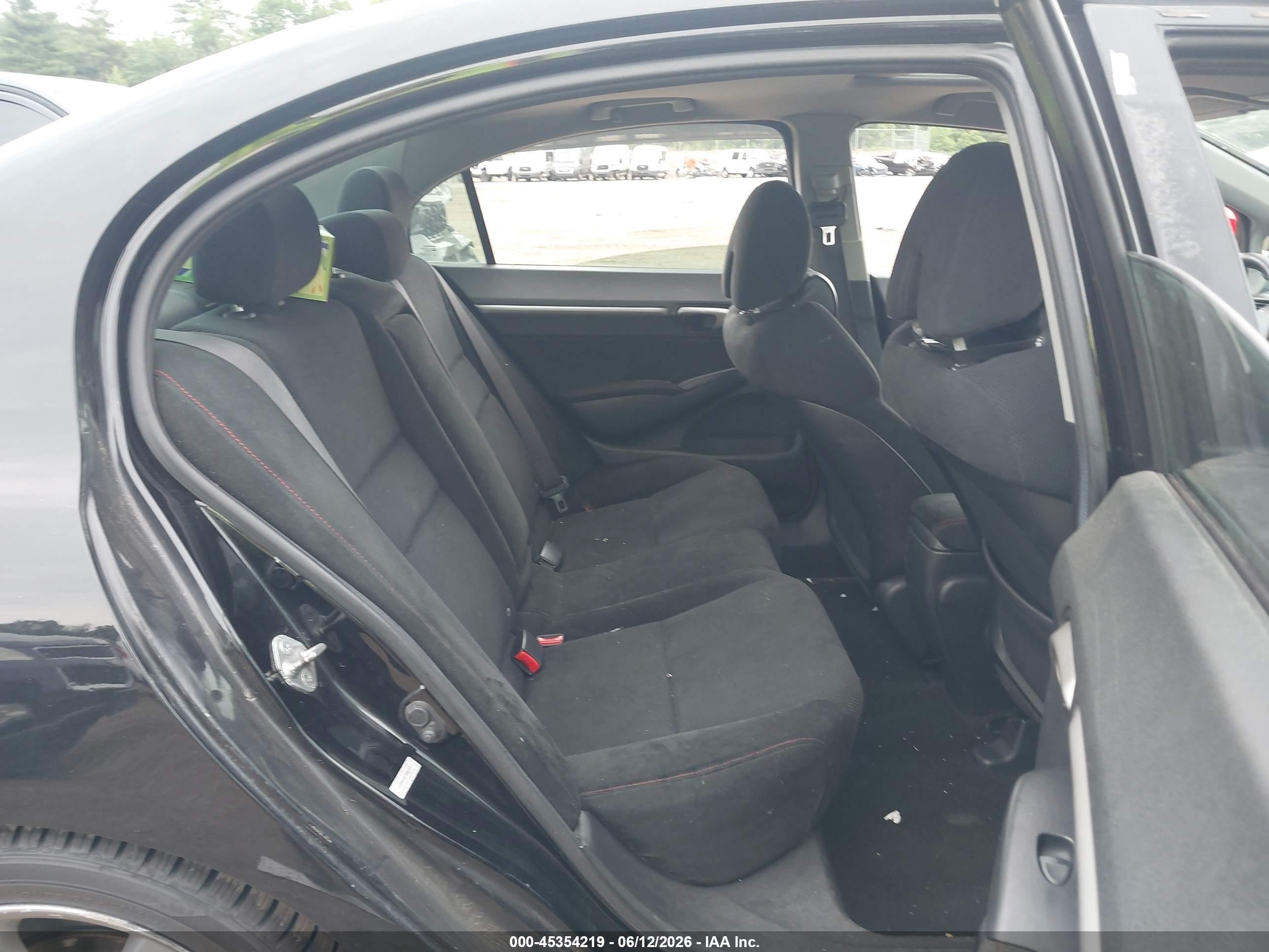 2008 Honda Civic Si/si Mugen Black vin: 2HGFA55508H704717