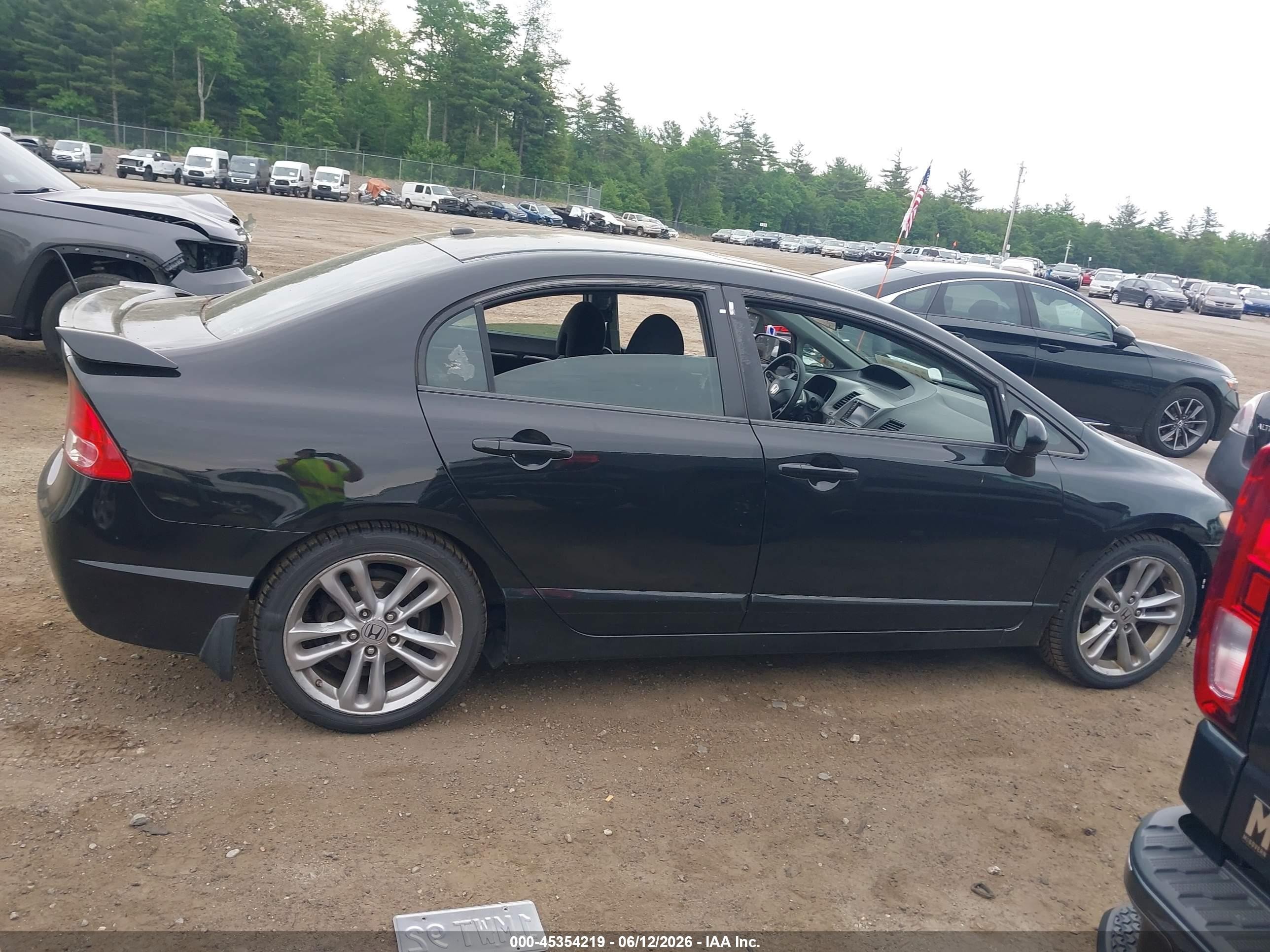 2008 Honda Civic Si/si Mugen Black vin: 2HGFA55508H704717