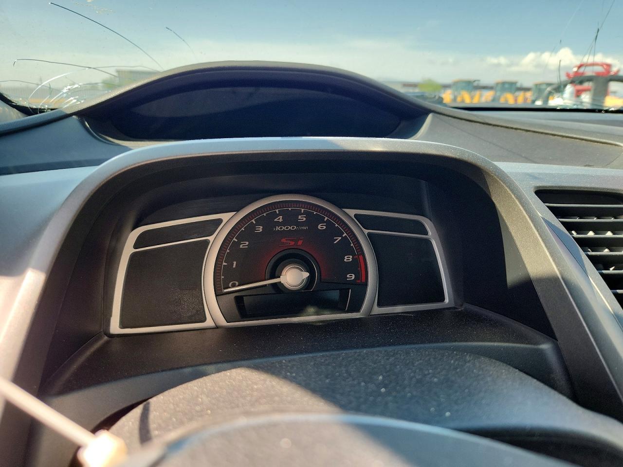 2007 Honda Civic Si Белый vin: 2HGFA55517H706099