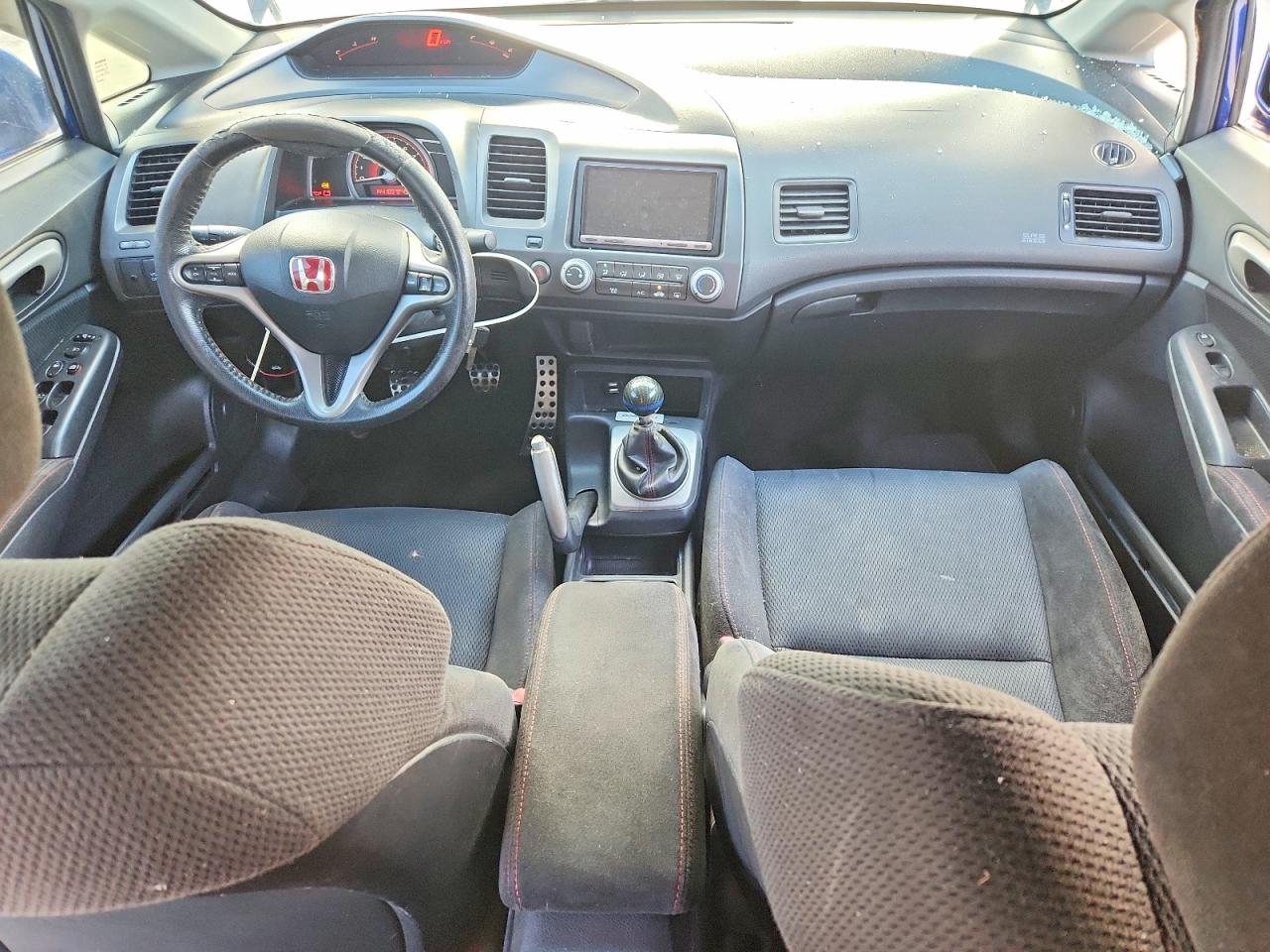 2008 Honda Civic Si Blue vin: 2HGFA55518H701048