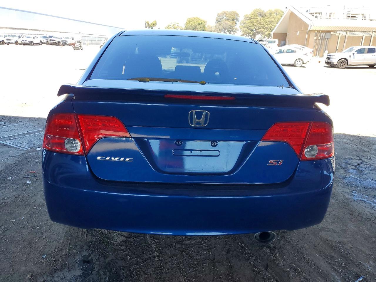 2008 Honda Civic Si Blue vin: 2HGFA55518H705875