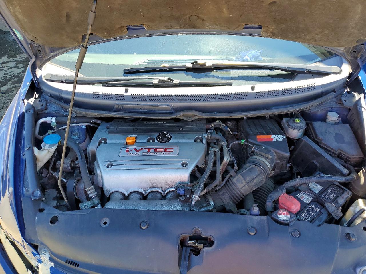 2008 Honda Civic Si Blue vin: 2HGFA55518H705875