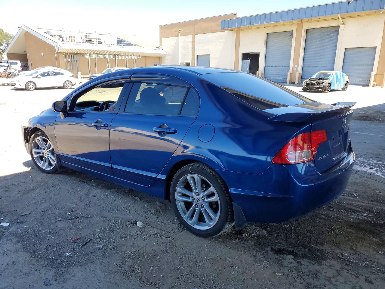 2008 Honda Civic Si Blue vin: 2HGFA55518H705875