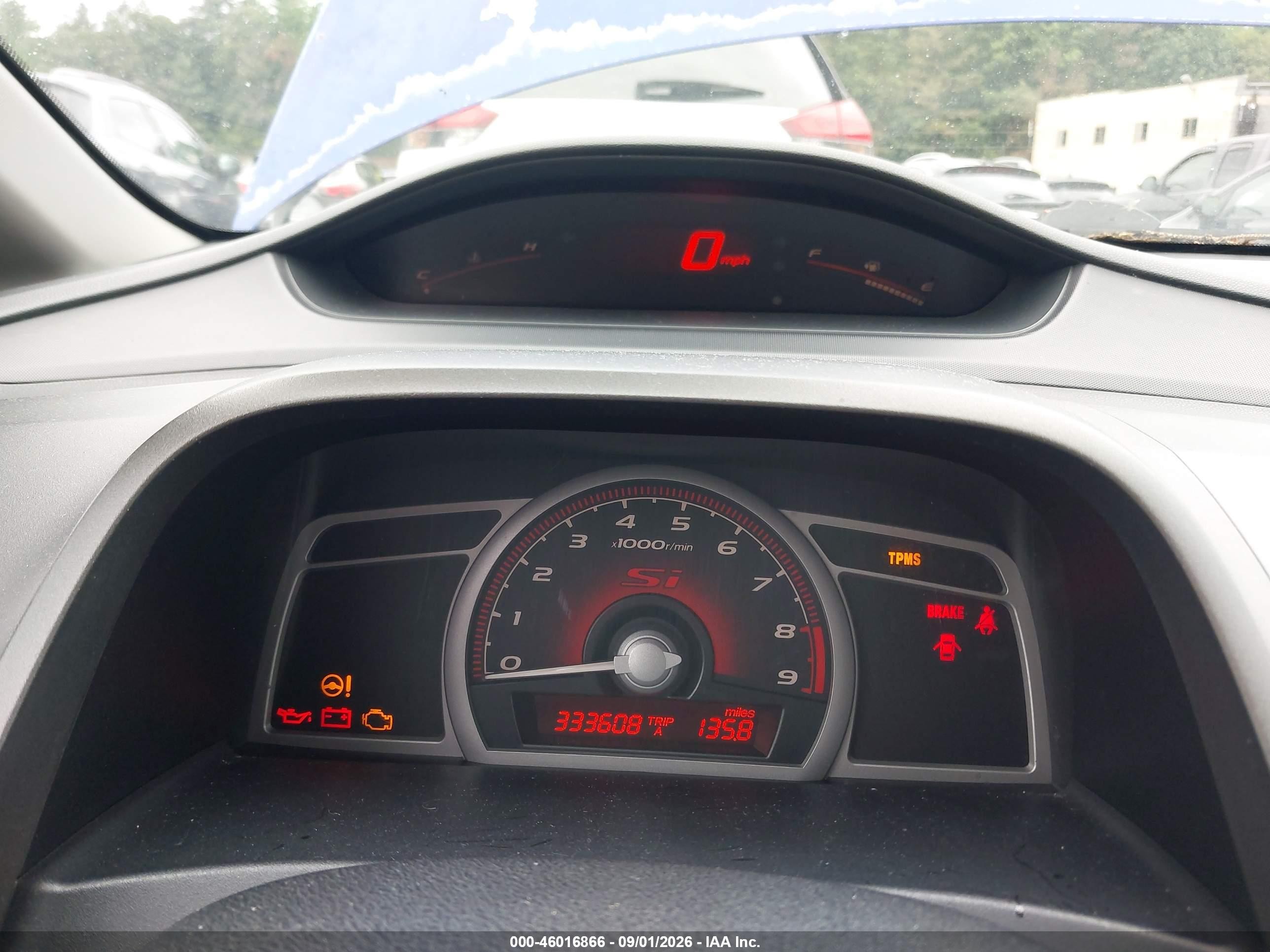 2008 Honda Civic Si/si Mugen Blue vin: 2HGFA55528H700233