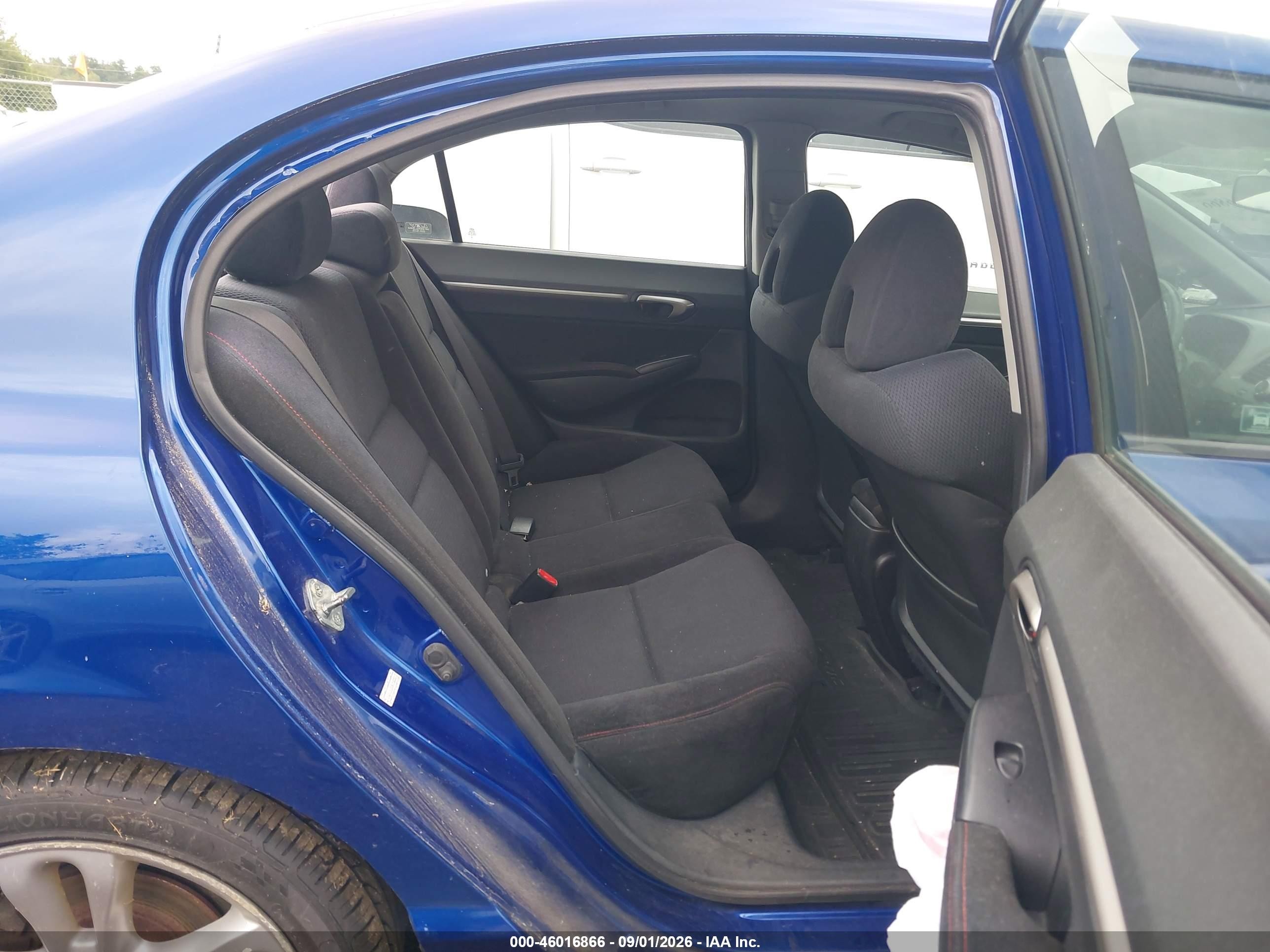 2008 Honda Civic Si/si Mugen Blue vin: 2HGFA55528H700233